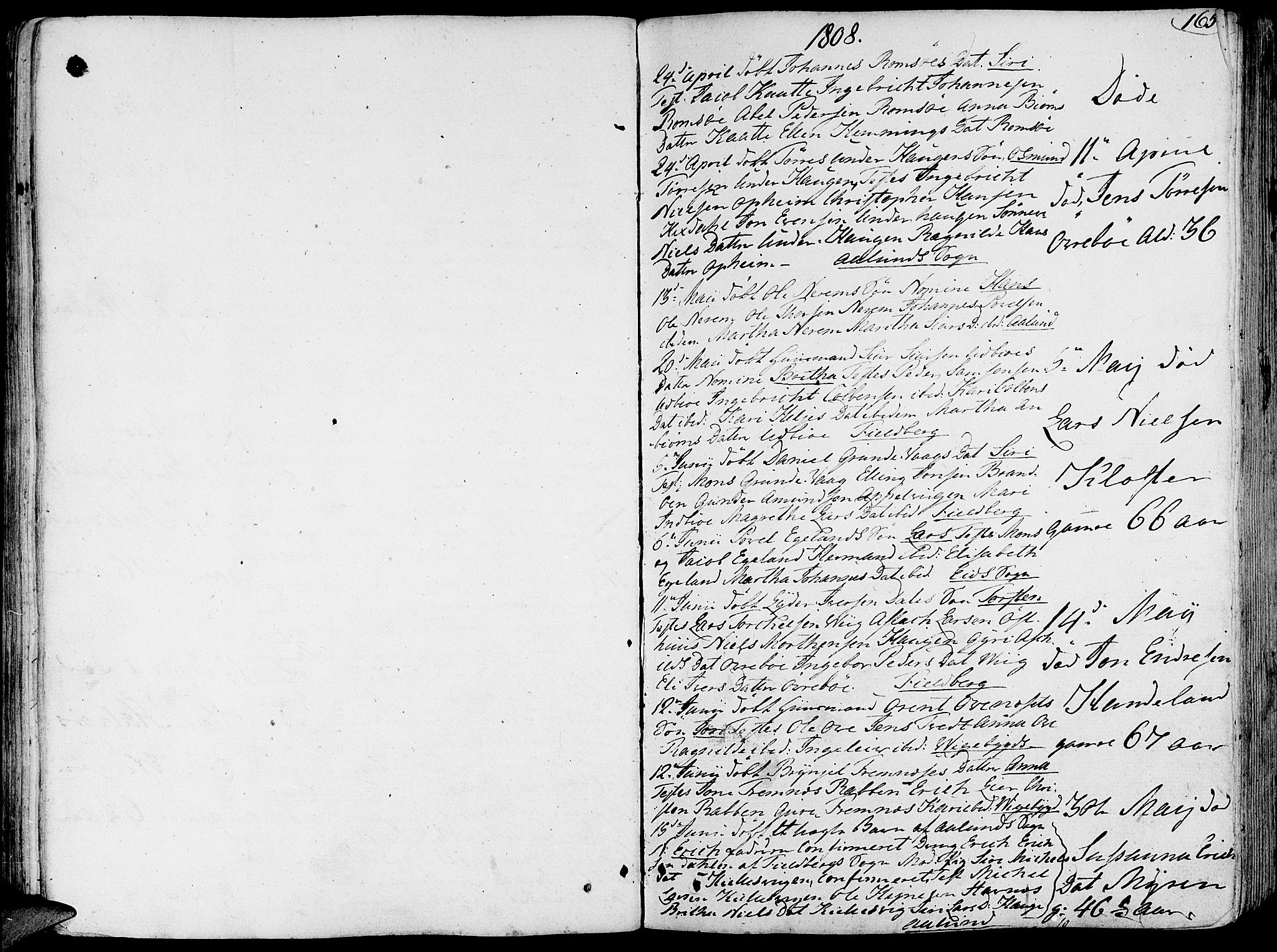 Fjelberg sokneprestembete, AV/SAB-A-75201/H/Haa: Parish register (official) no. A 3, 1788-1815, p. 165