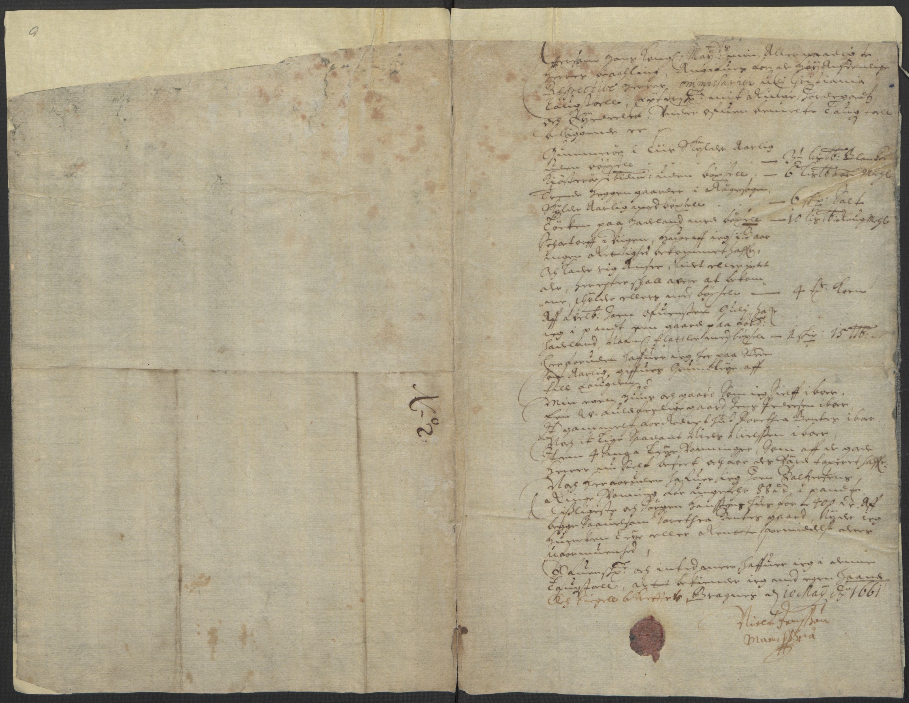 Rentekammeret inntil 1814, Realistisk ordnet avdeling, RA/EA-4070/L/L0007/0003: Kristiania lagdømme: / Jordebøker over adelsgods, odels- og pantegods, 1661