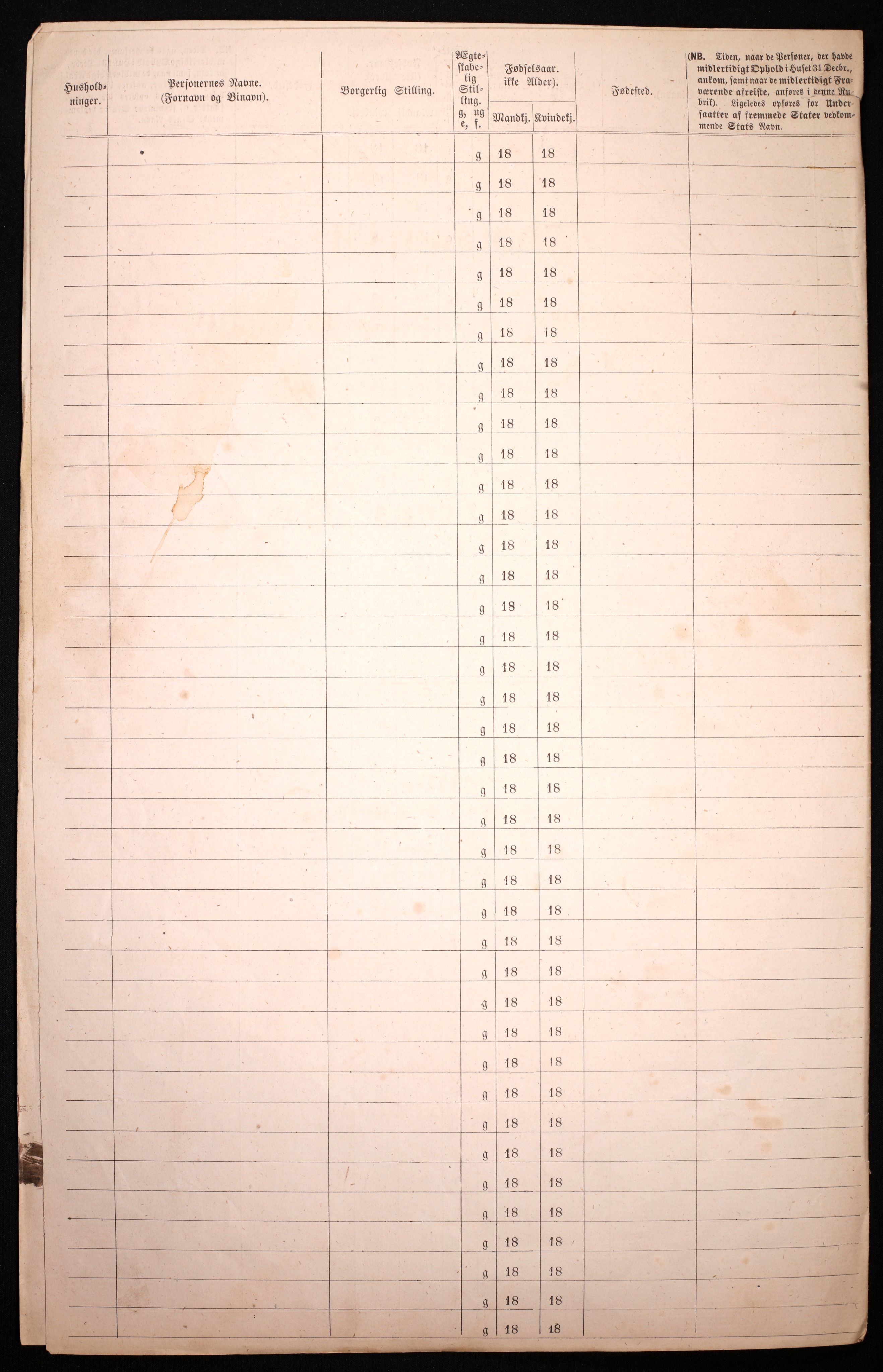 RA, 1870 census for 0301 Kristiania, 1870, p. 917