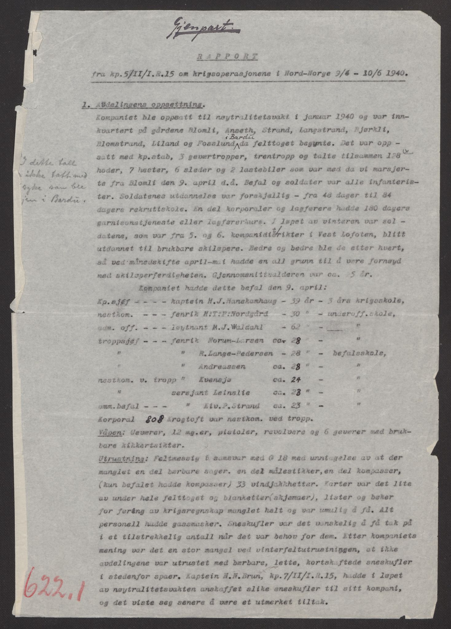 Forsvaret, Forsvarets krigshistoriske avdeling, AV/RA-RAFA-2017/Y/Yb/L0147: II-C-11-622  -  6. Divisjon, 1940, p. 188