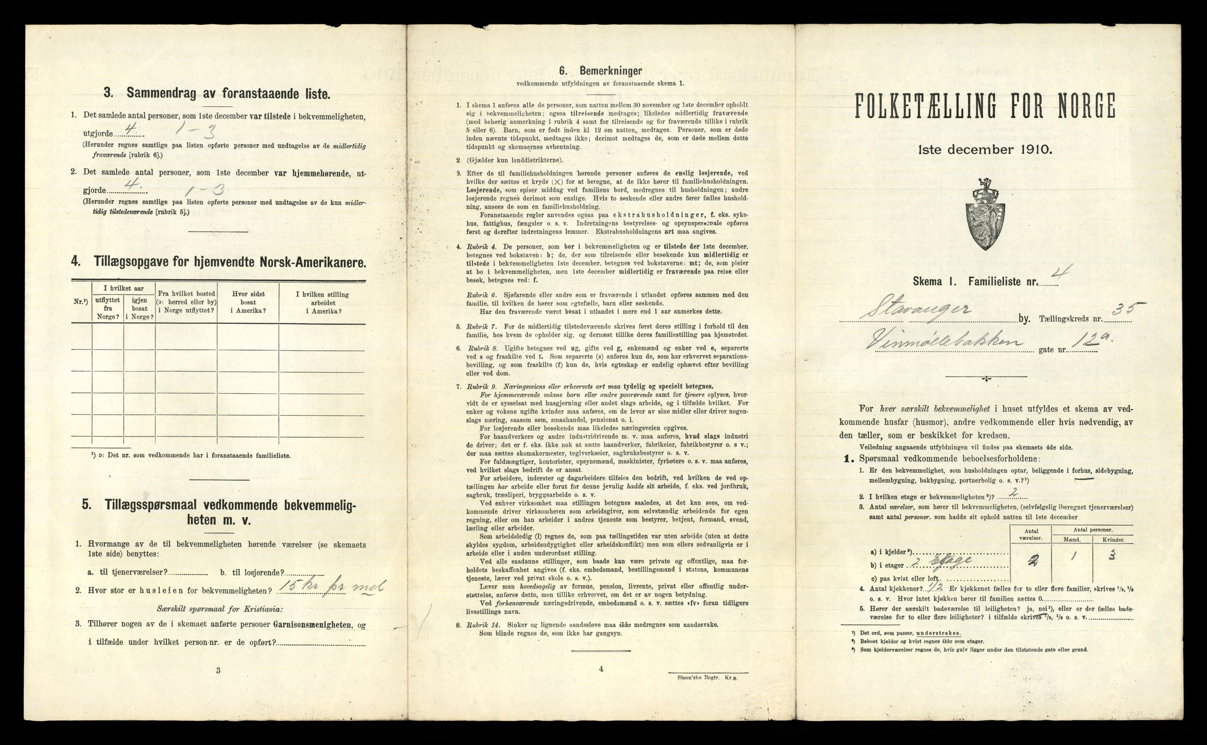 RA, 1910 census for Stavanger, 1910, p. 22976