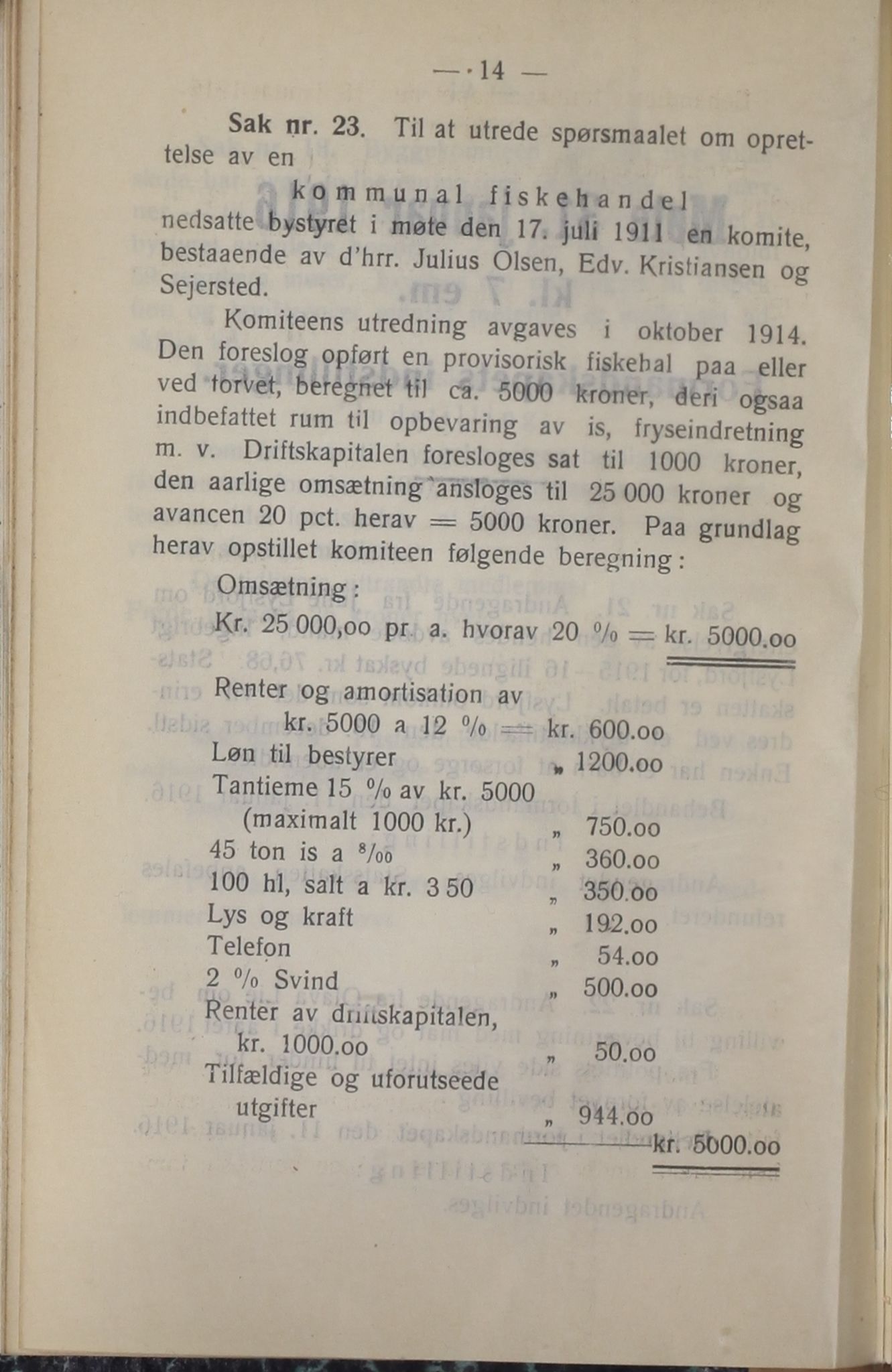 Narvik kommune. Formannskap , AIN/K-18050.150/A/Ab/L0006: Møtebok, 1916