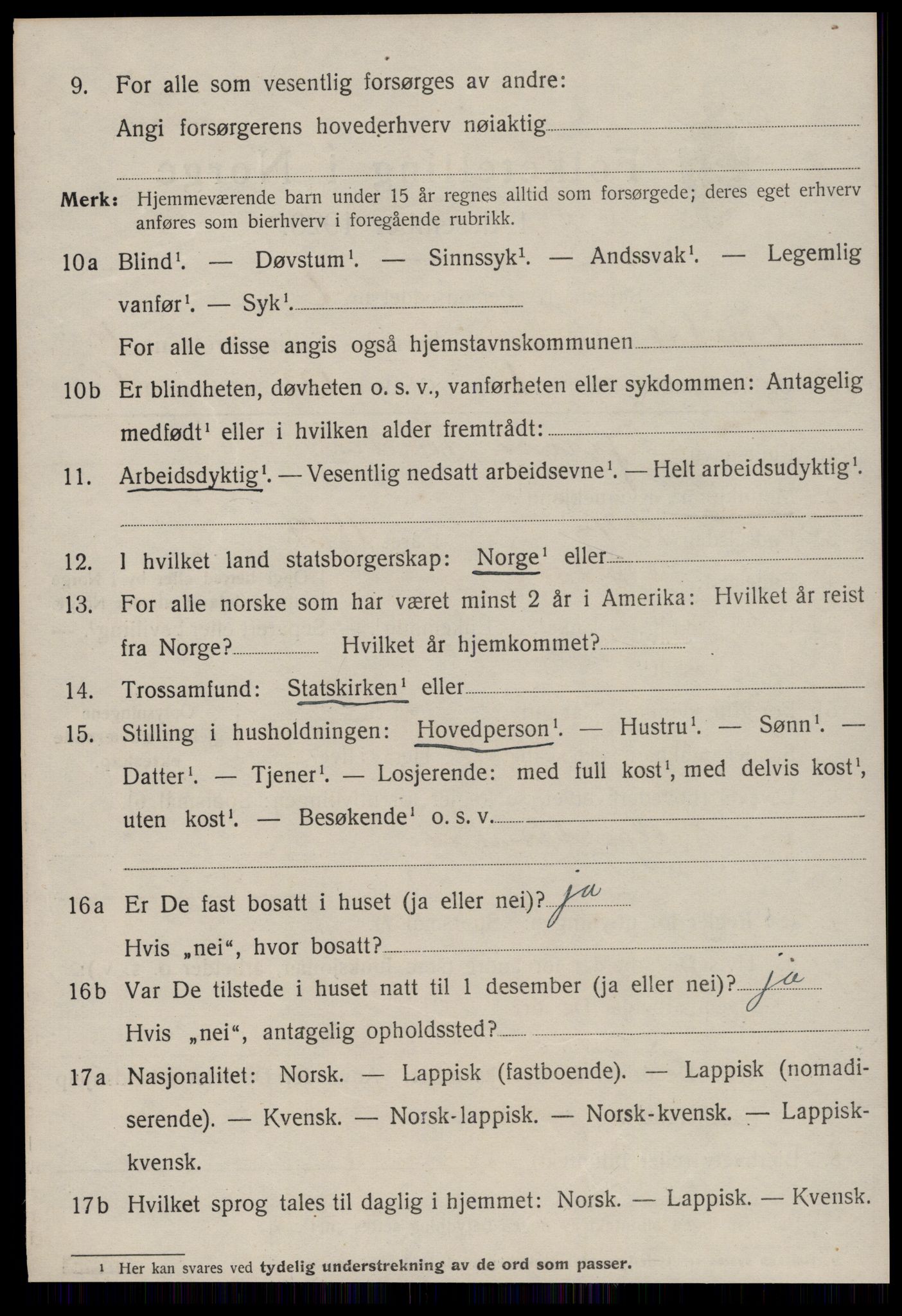 SAT, 1920 census for Oppdal, 1920, p. 8150