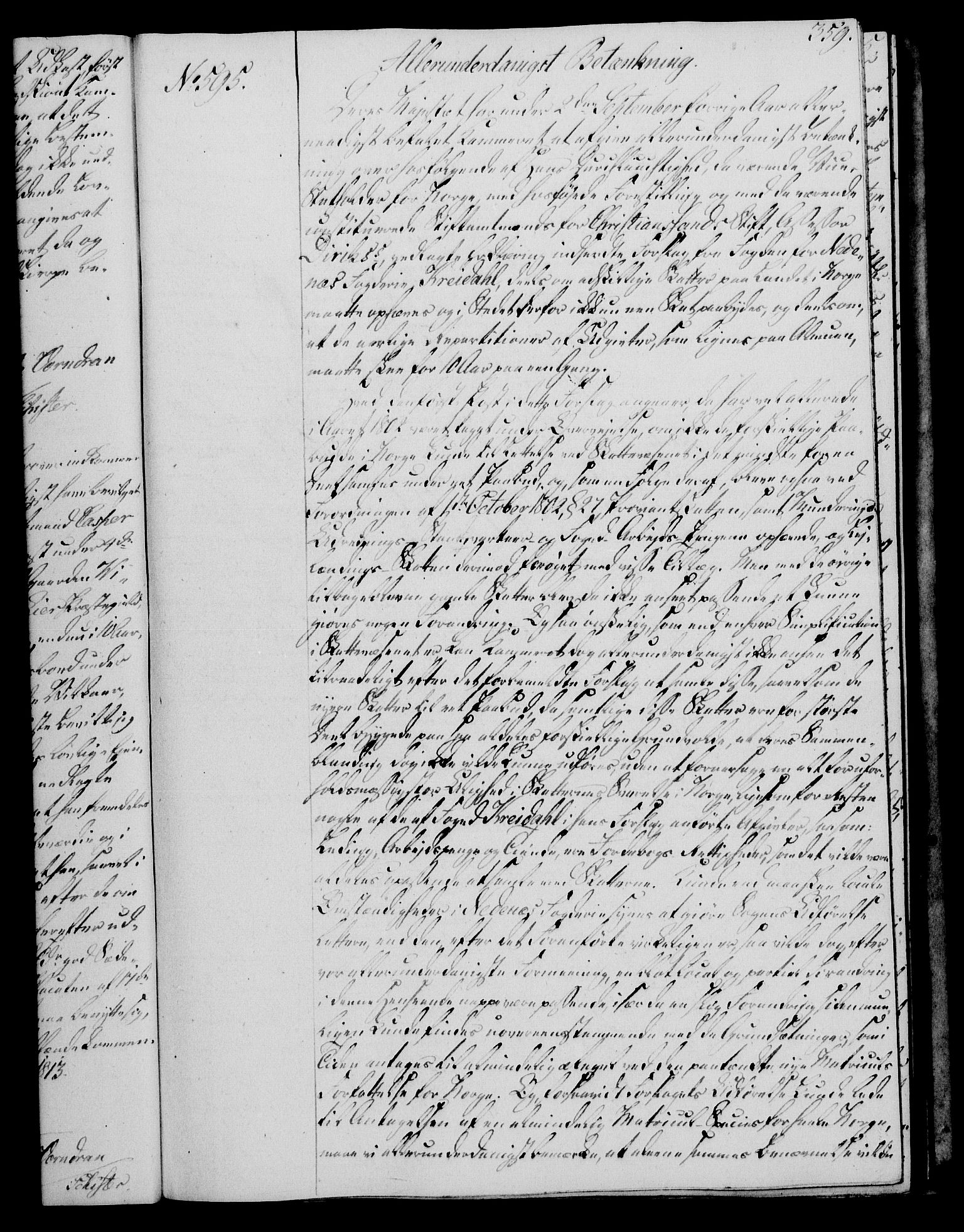 Rentekammeret, Kammerkanselliet, RA/EA-3111/G/Gg/Gga/L0020: Norsk ekspedisjonsprotokoll med register (merket RK 53.20), 1811-1814, p. 359