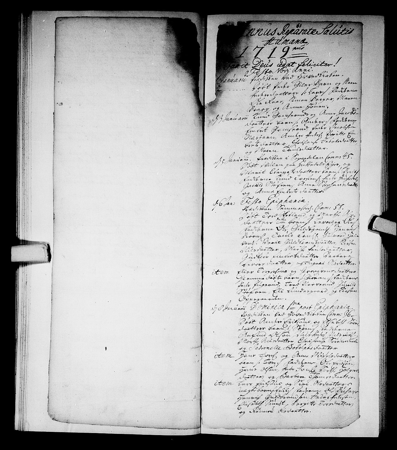 Norderhov kirkebøker, AV/SAKO-A-237/F/Fa/L0002a: Parish register (official) no. 2A, 1716-1725, p. 60-61