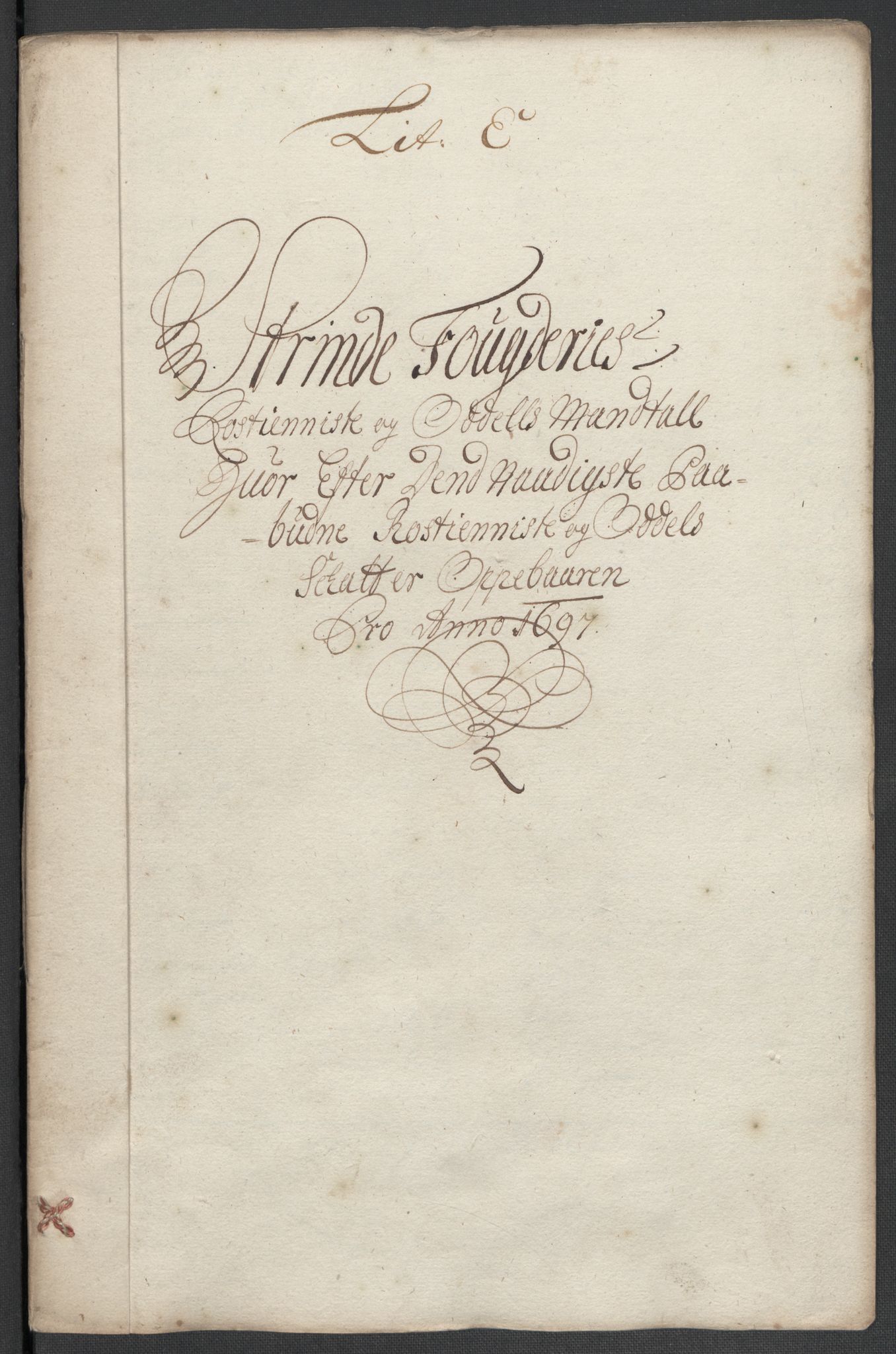 Rentekammeret inntil 1814, Reviderte regnskaper, Fogderegnskap, AV/RA-EA-4092/R61/L4106: Fogderegnskap Strinda og Selbu, 1696-1697, p. 218