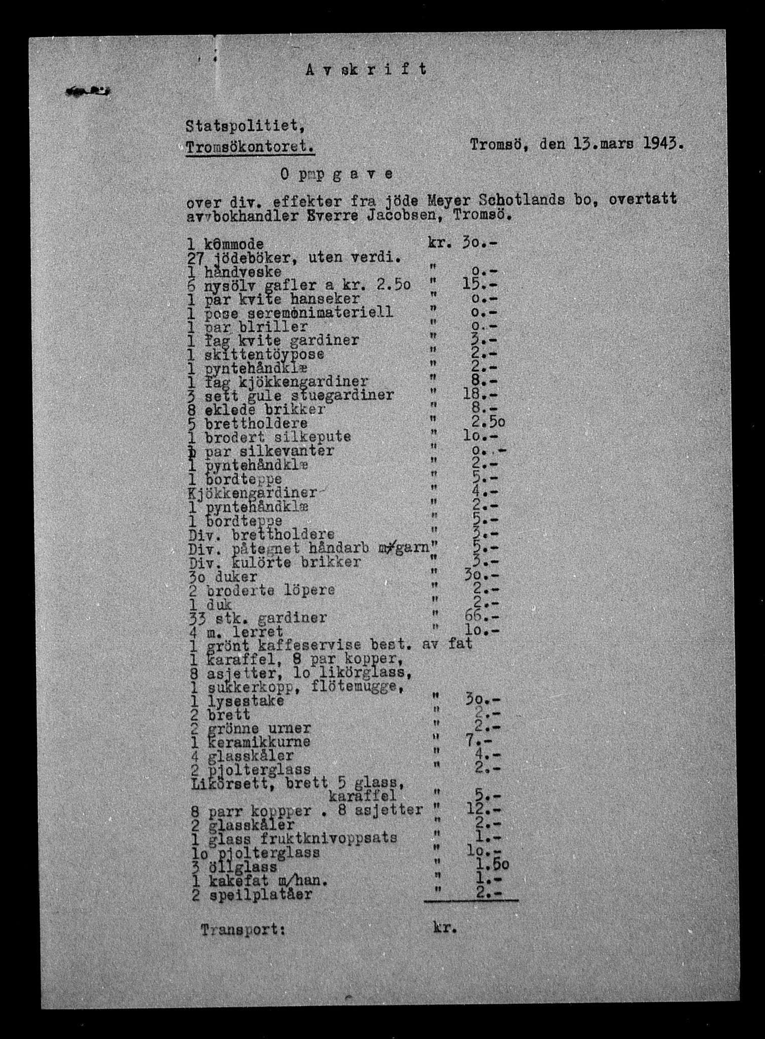 Justisdepartementet, Tilbakeføringskontoret for inndratte formuer, AV/RA-S-1564/H/Hc/Hcb/L0916: --, 1945-1947, p. 138