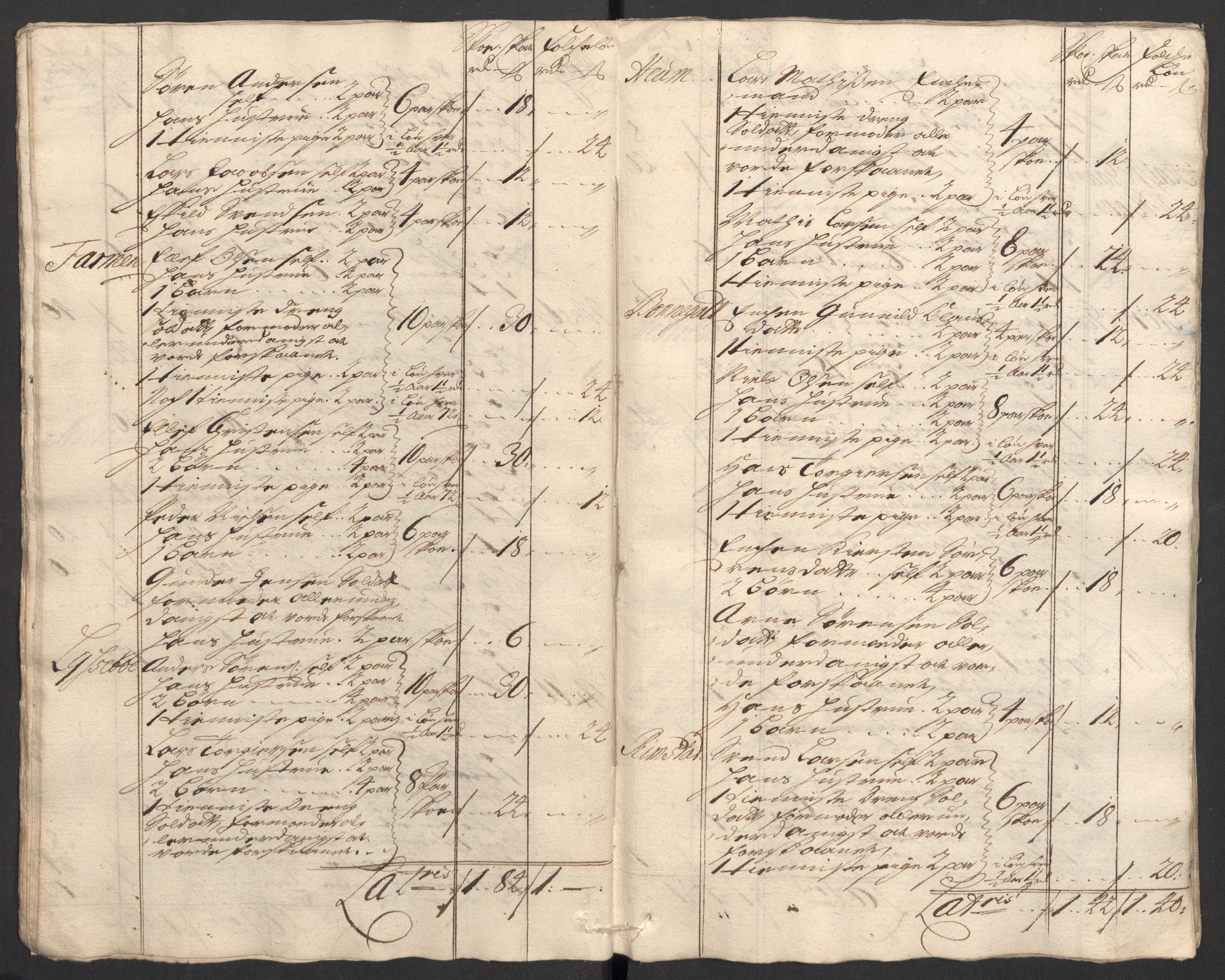 Rentekammeret inntil 1814, Reviderte regnskaper, Fogderegnskap, AV/RA-EA-4092/R33/L1983: Fogderegnskap Larvik grevskap, 1711, p. 381