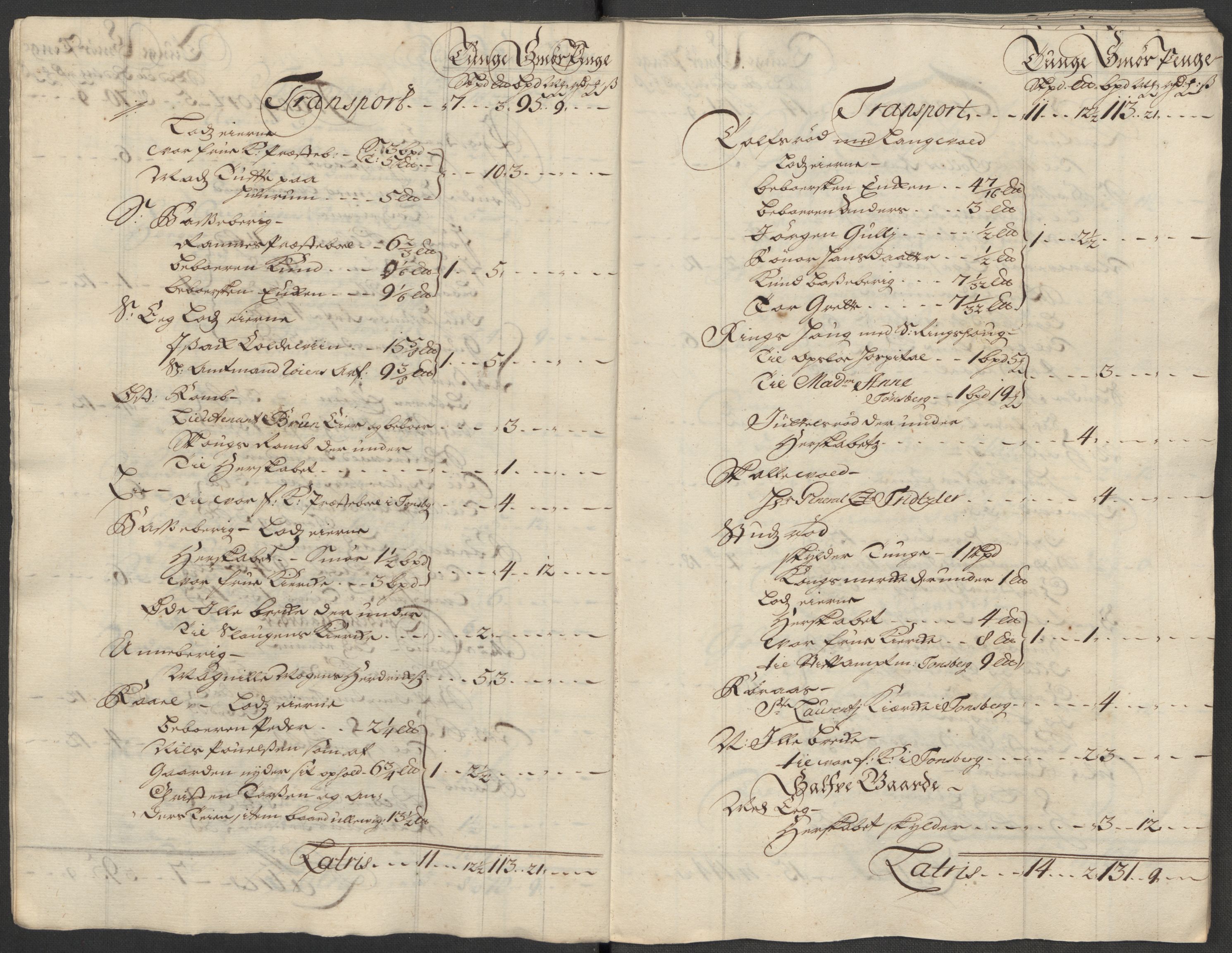 Rentekammeret inntil 1814, Reviderte regnskaper, Fogderegnskap, RA/EA-4092/R32/L1879: Fogderegnskap Jarlsberg grevskap, 1714-1715, p. 21