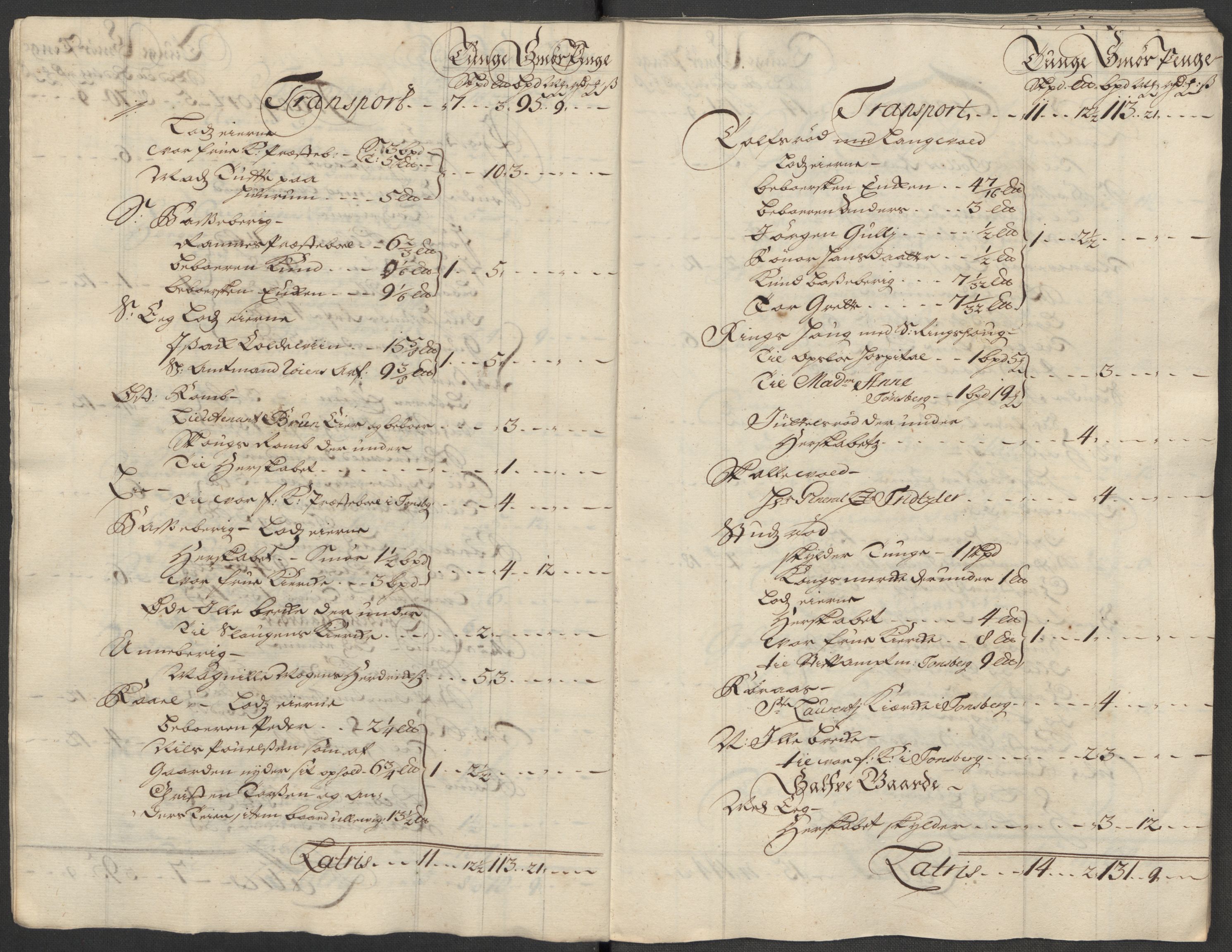 Rentekammeret inntil 1814, Reviderte regnskaper, Fogderegnskap, AV/RA-EA-4092/R32/L1879: Fogderegnskap Jarlsberg grevskap, 1714-1715, p. 21