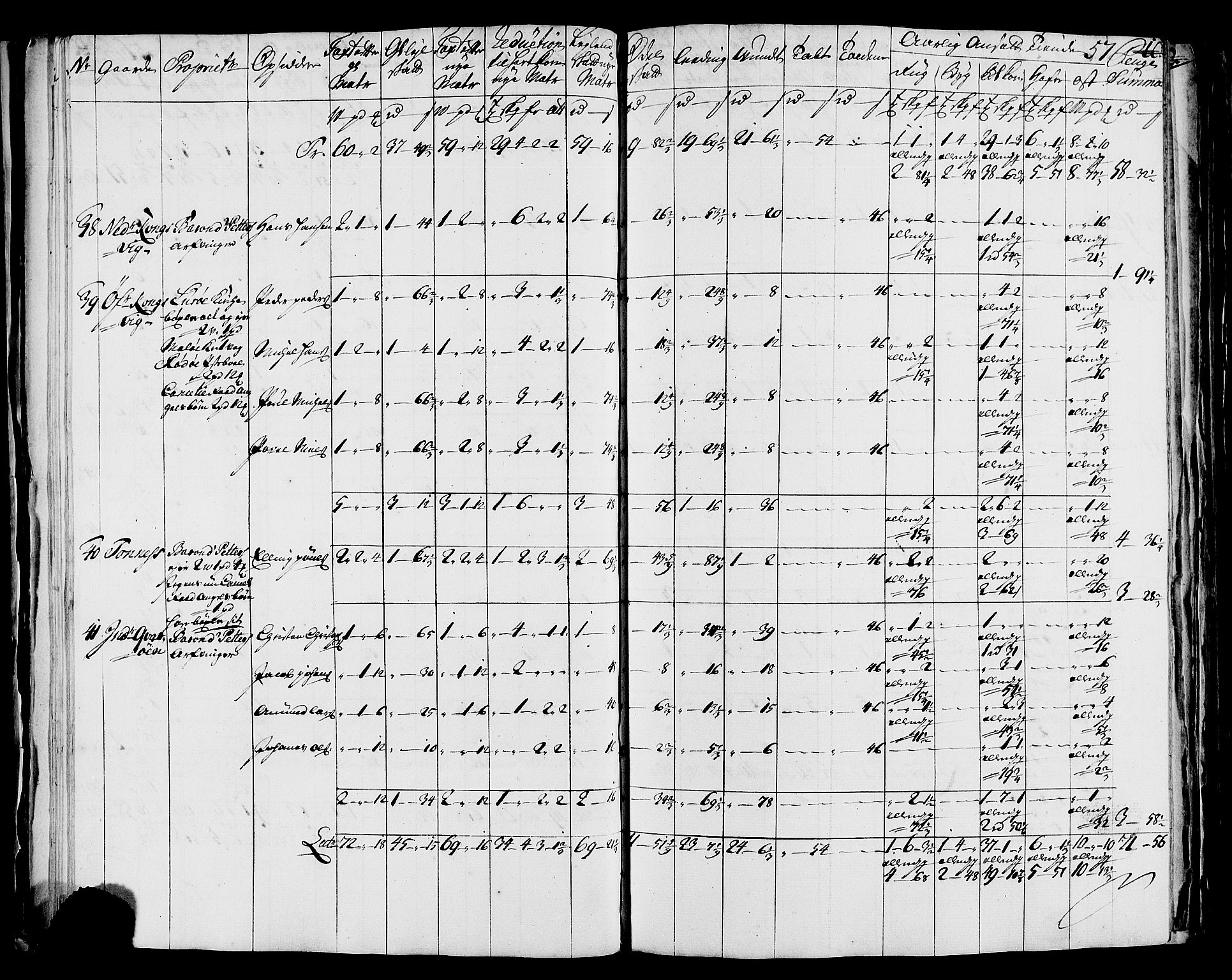 Rentekammeret inntil 1814, Realistisk ordnet avdeling, AV/RA-EA-4070/N/Nb/Nbf/L0171: Helgeland matrikkelprotokoll, 1723, p. 59