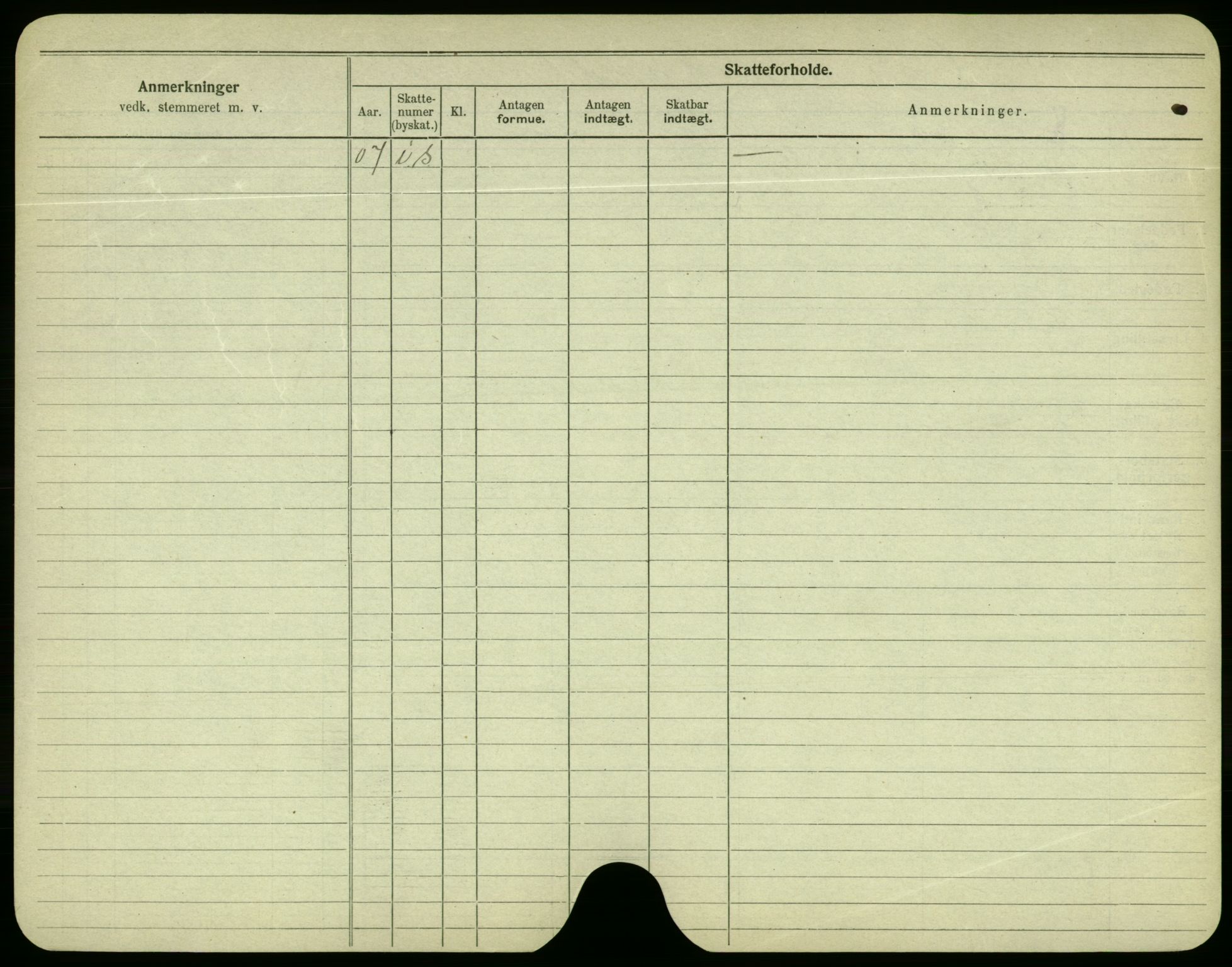 Oslo folkeregister, Registerkort, AV/SAO-A-11715/F/Fa/Fac/L0003: Menn, 1906-1914, p. 478b