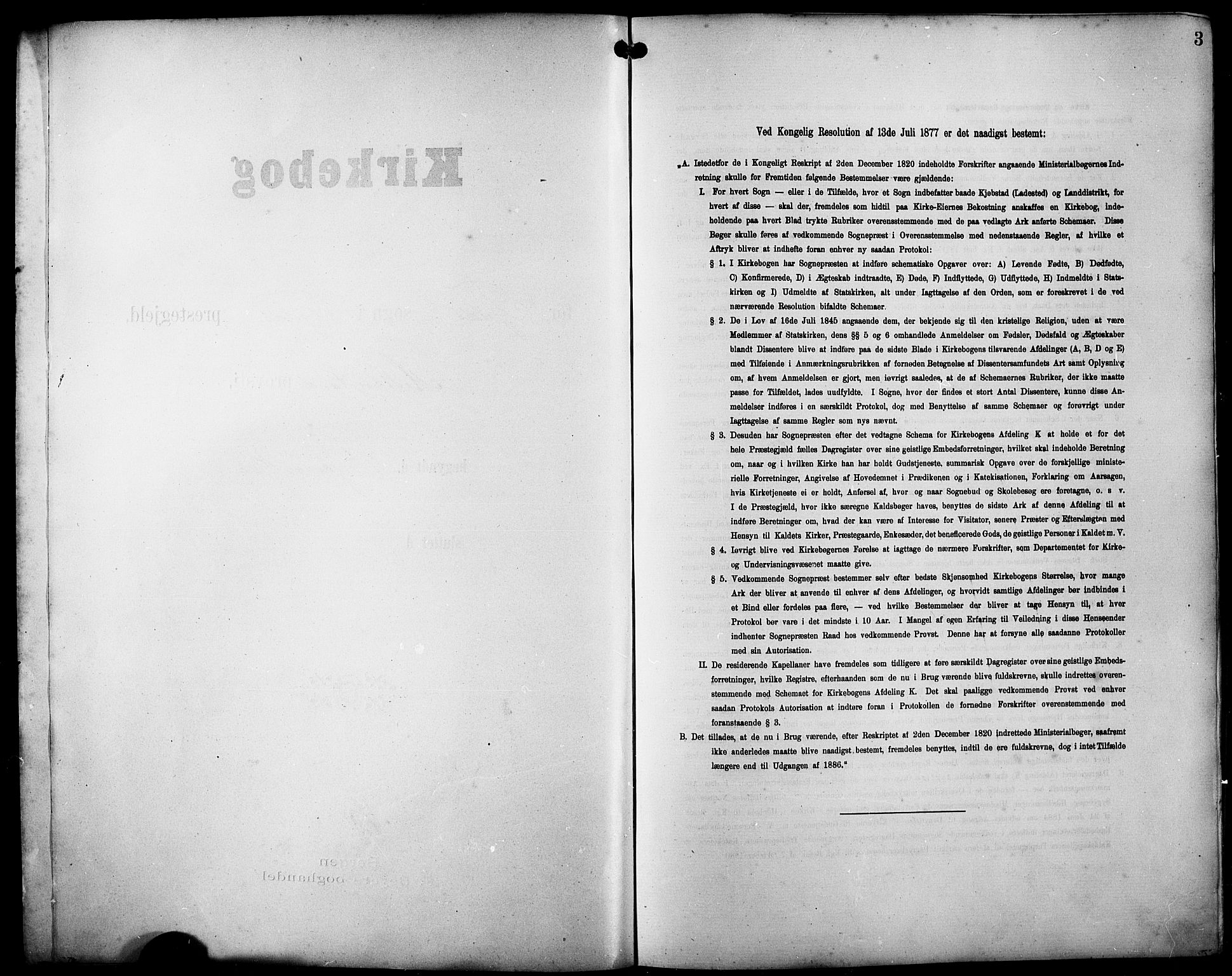 Fjell sokneprestembete, SAB/A-75301/H/Hab: Parish register (copy) no. A 5, 1899-1918, p. 3