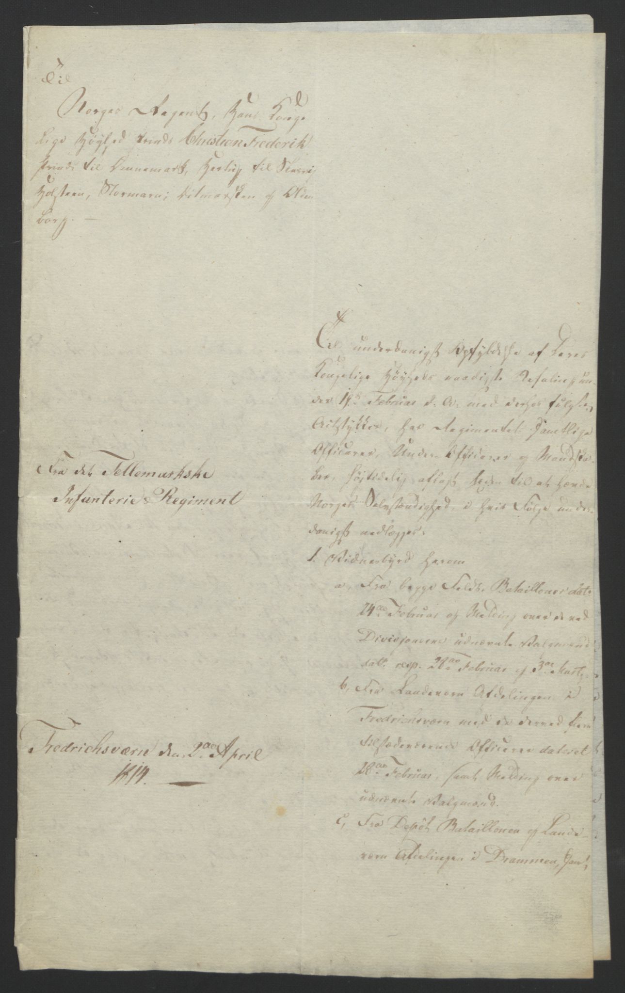 Statsrådssekretariatet, RA/S-1001/D/Db/L0007: Fullmakter for Eidsvollsrepresentantene i 1814. , 1814, p. 93