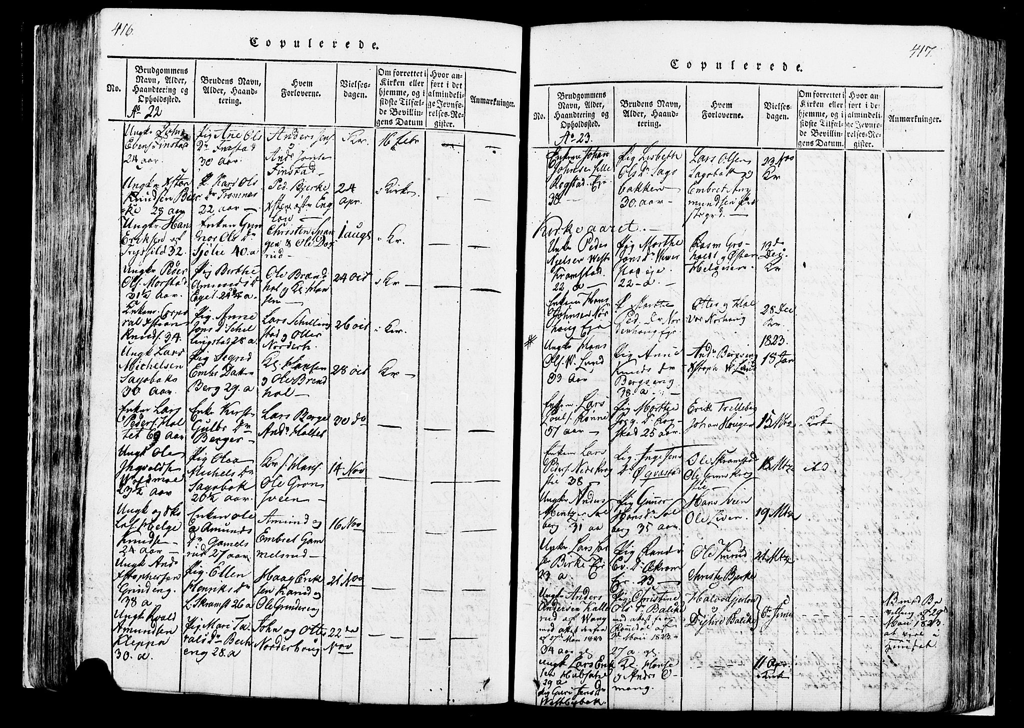Løten prestekontor, SAH/PREST-022/K/Ka/L0005: Parish register (official) no. 5, 1814-1832, p. 416-417