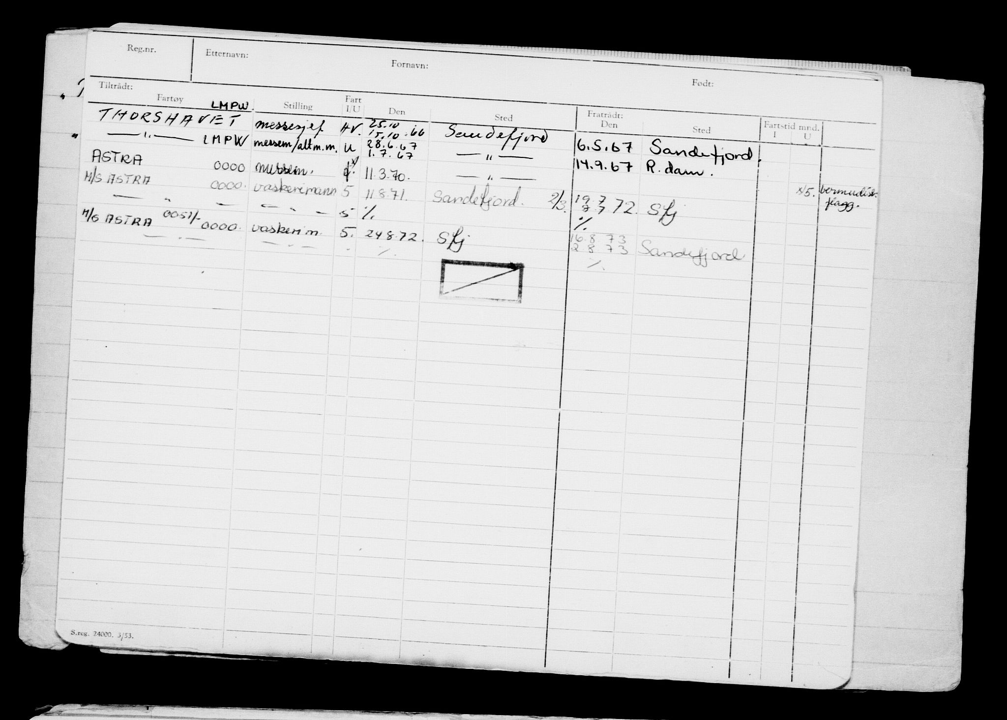 Direktoratet for sjømenn, AV/RA-S-3545/G/Gb/L0111: Hovedkort, 1913, p. 690