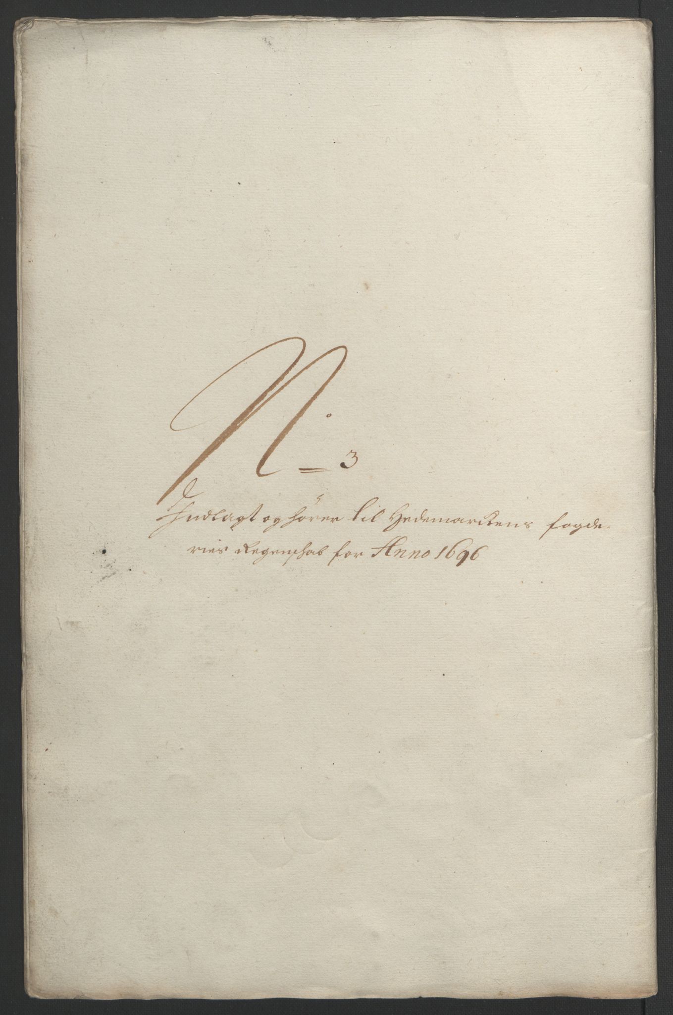 Rentekammeret inntil 1814, Reviderte regnskaper, Fogderegnskap, AV/RA-EA-4092/R16/L1036: Fogderegnskap Hedmark, 1695-1696, p. 320