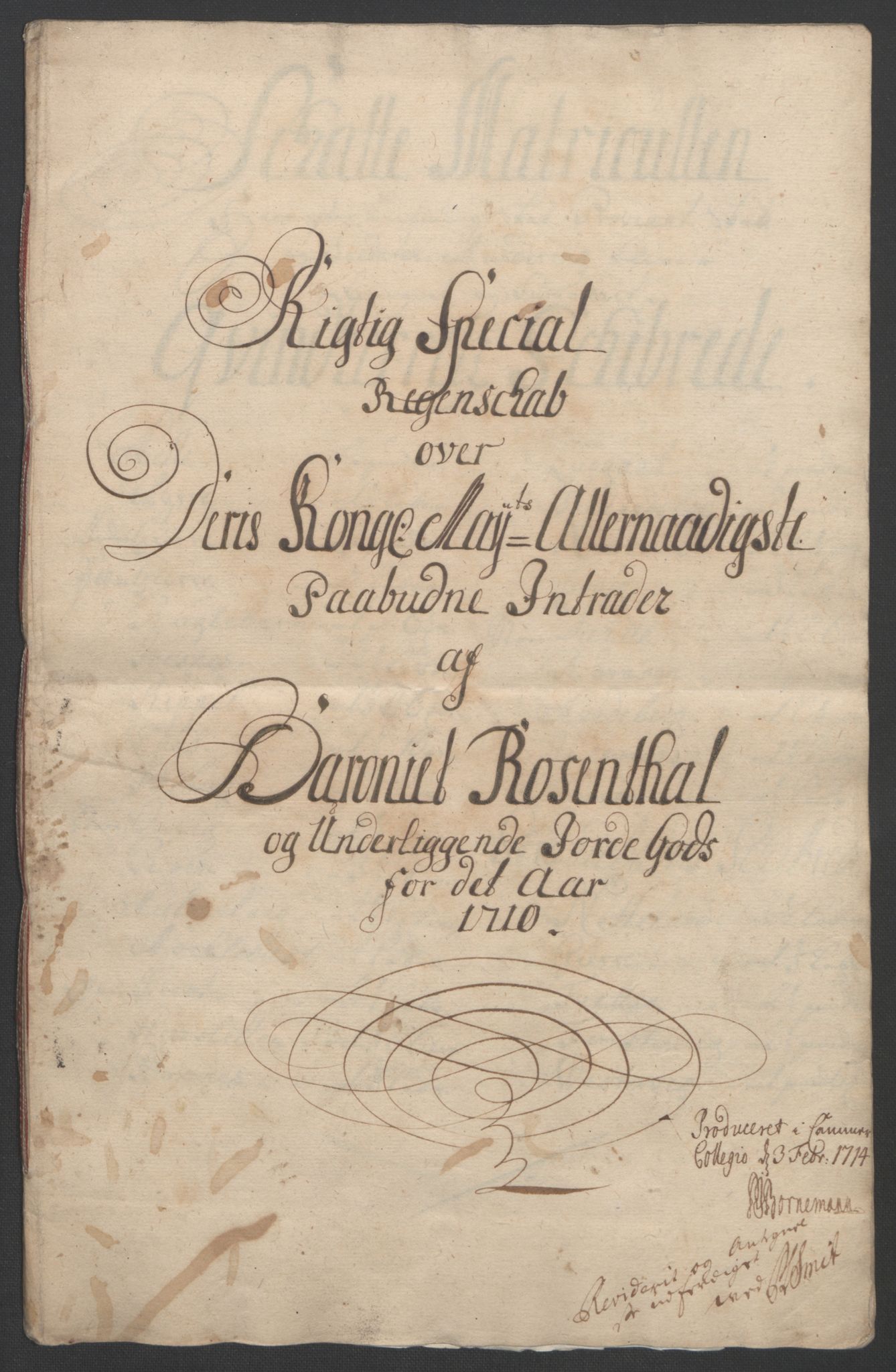 Rentekammeret inntil 1814, Reviderte regnskaper, Fogderegnskap, RA/EA-4092/R49/L3138: Fogderegnskap Rosendal Baroni, 1691-1714, p. 233