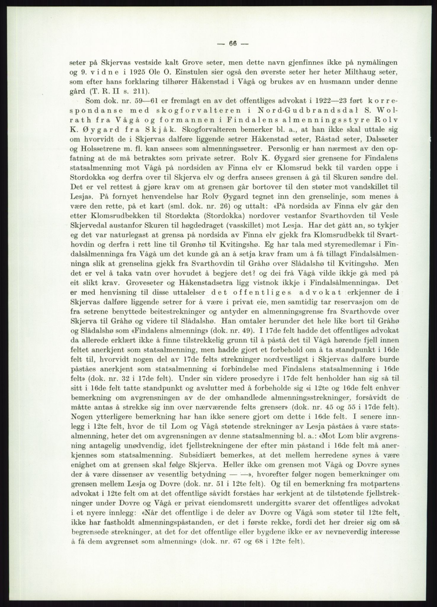 Høyfjellskommisjonen, AV/RA-S-1546/X/Xa/L0001: Nr. 1-33, 1909-1953, p. 5613