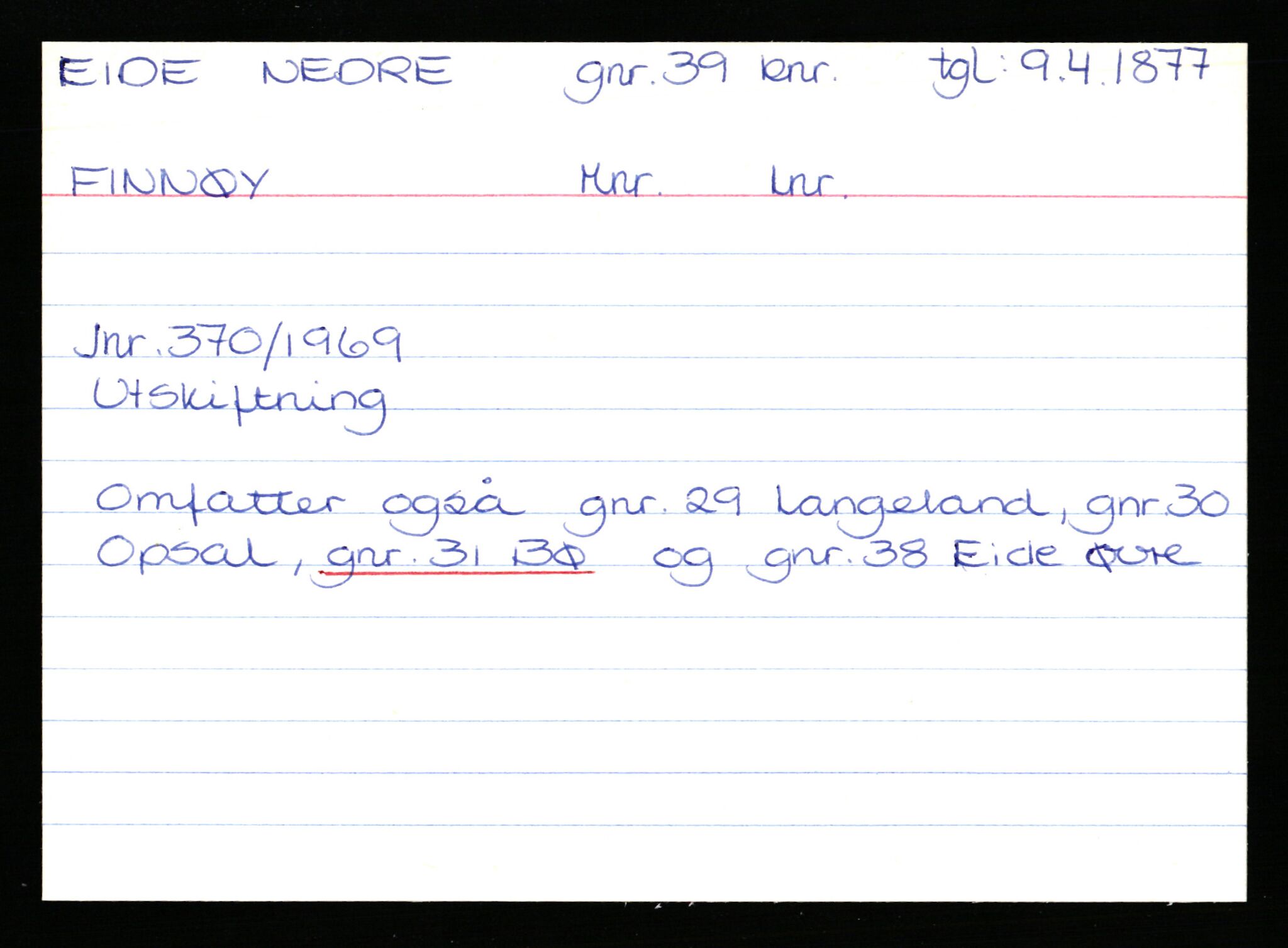 Statsarkivet i Stavanger, AV/SAST-A-101971/03/Y/Yk/L0007: Registerkort sortert etter gårdsnavn: Dritland - Eidland, 1750-1930, p. 398