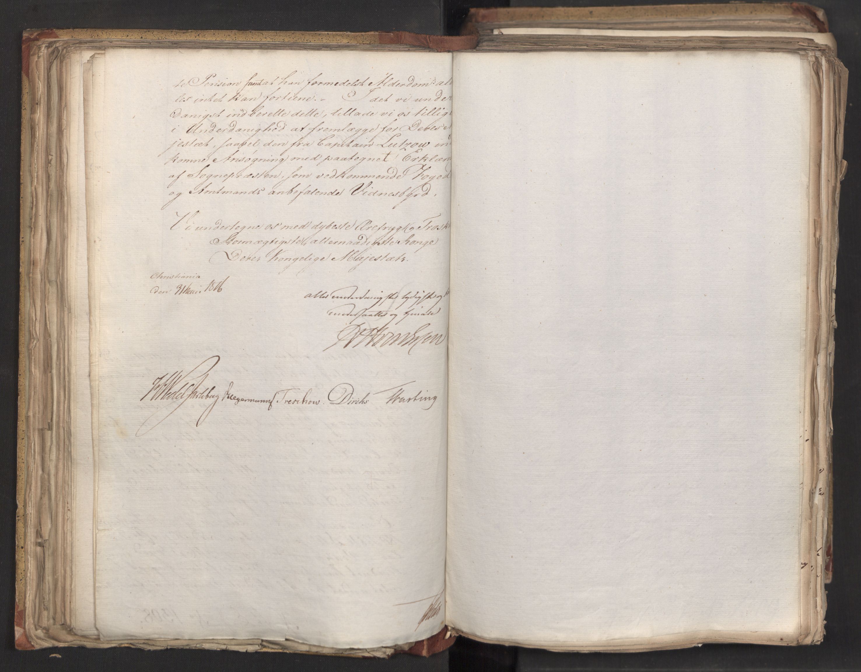 Statsrådsavdelingen i Stockholm, RA/S-1003/D/Da/L0006: Regjeringsinnstillinger nr. 1247-1544, 1816, p. 126