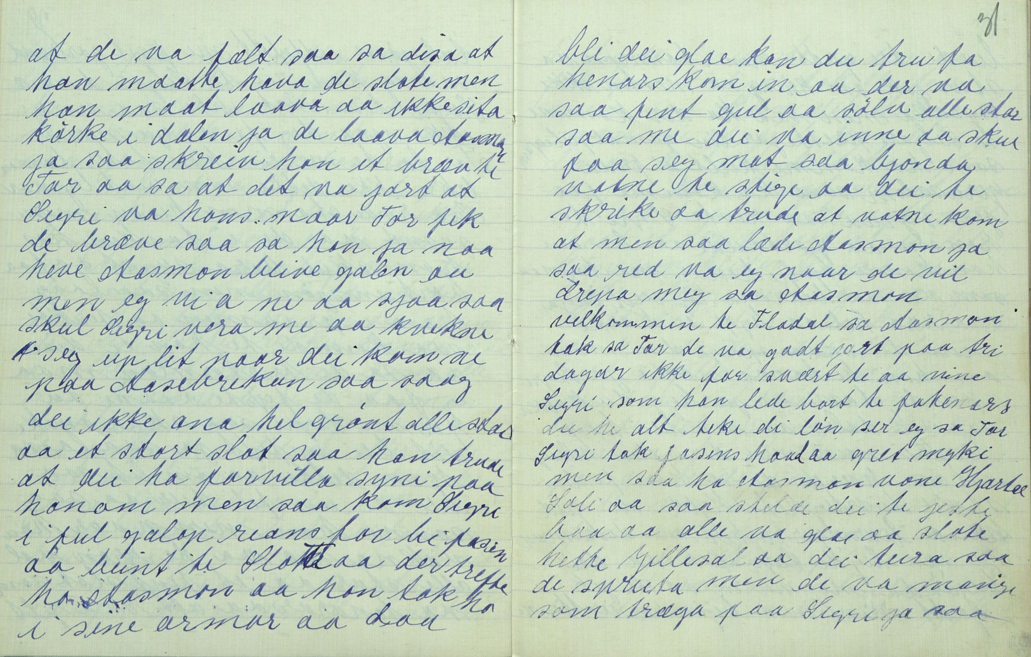 Rikard Berge, TEMU/TGM-A-1003/F/L0007/0024: 251-299 / 274 Uppskriftir av Gunhild Kivle. Viser, segner, eventyr, 1915, p. 30-31