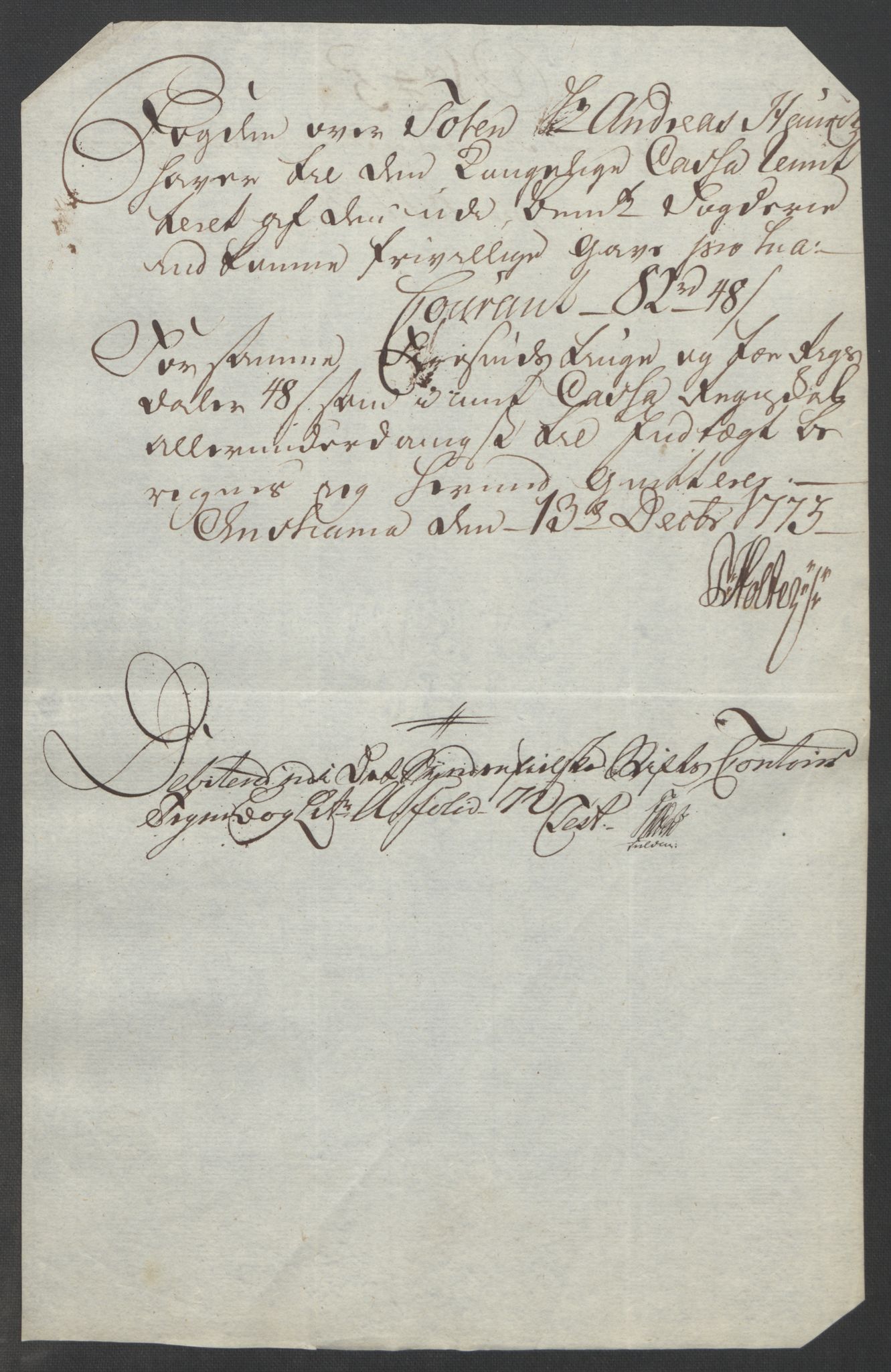 Rentekammeret inntil 1814, Reviderte regnskaper, Fogderegnskap, AV/RA-EA-4092/R19/L1399: Fogderegnskap Toten, Hadeland og Vardal, 1762-1783, p. 323