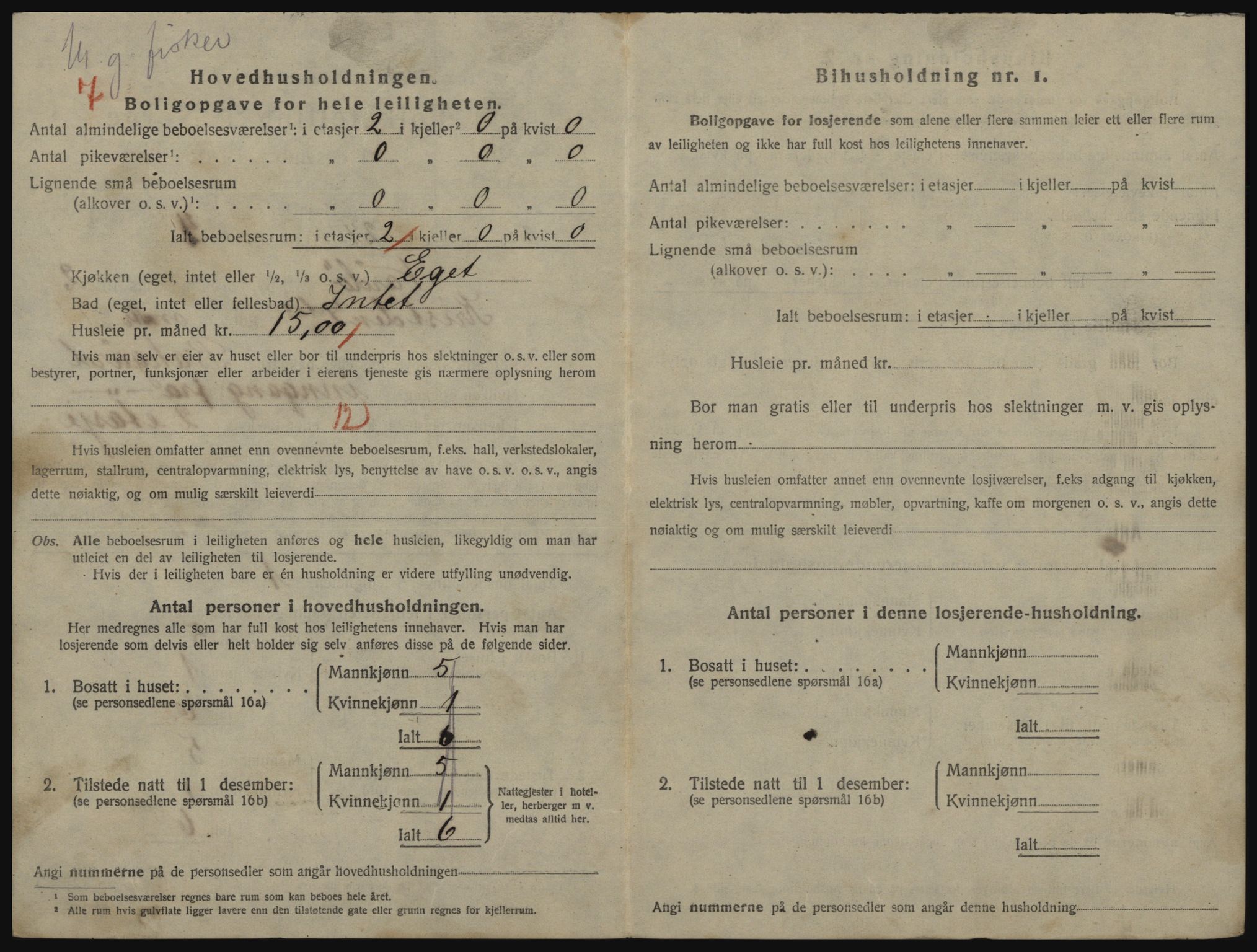 SATØ, 1920 census for Vardø, 1920, p. 1810