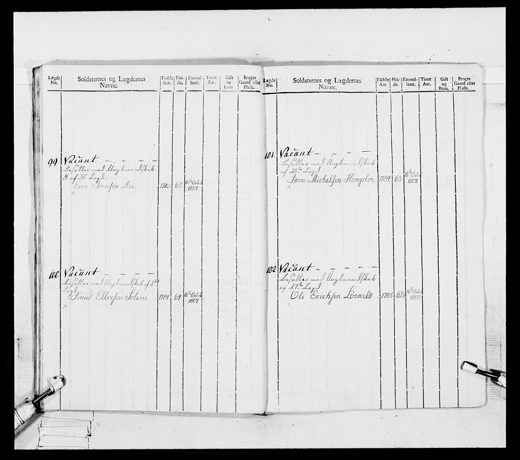 Generalitets- og kommissariatskollegiet, Det kongelige norske kommissariatskollegium, AV/RA-EA-5420/E/Eh/L0082: 2. Trondheimske nasjonale infanteriregiment, 1804, p. 34