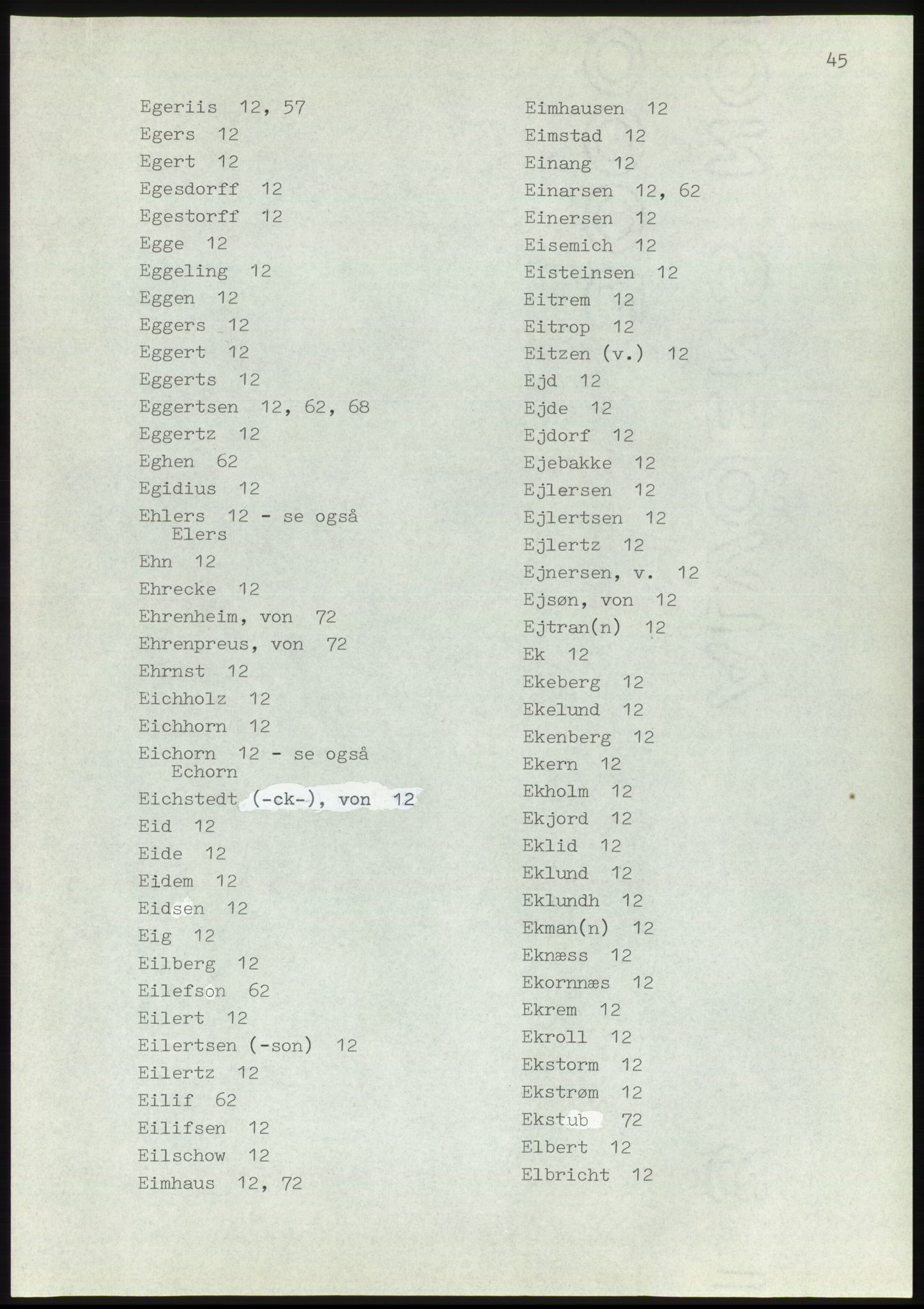 Lassens samlinger, AV/RA-PA-0051, 1500-1907, p. 45