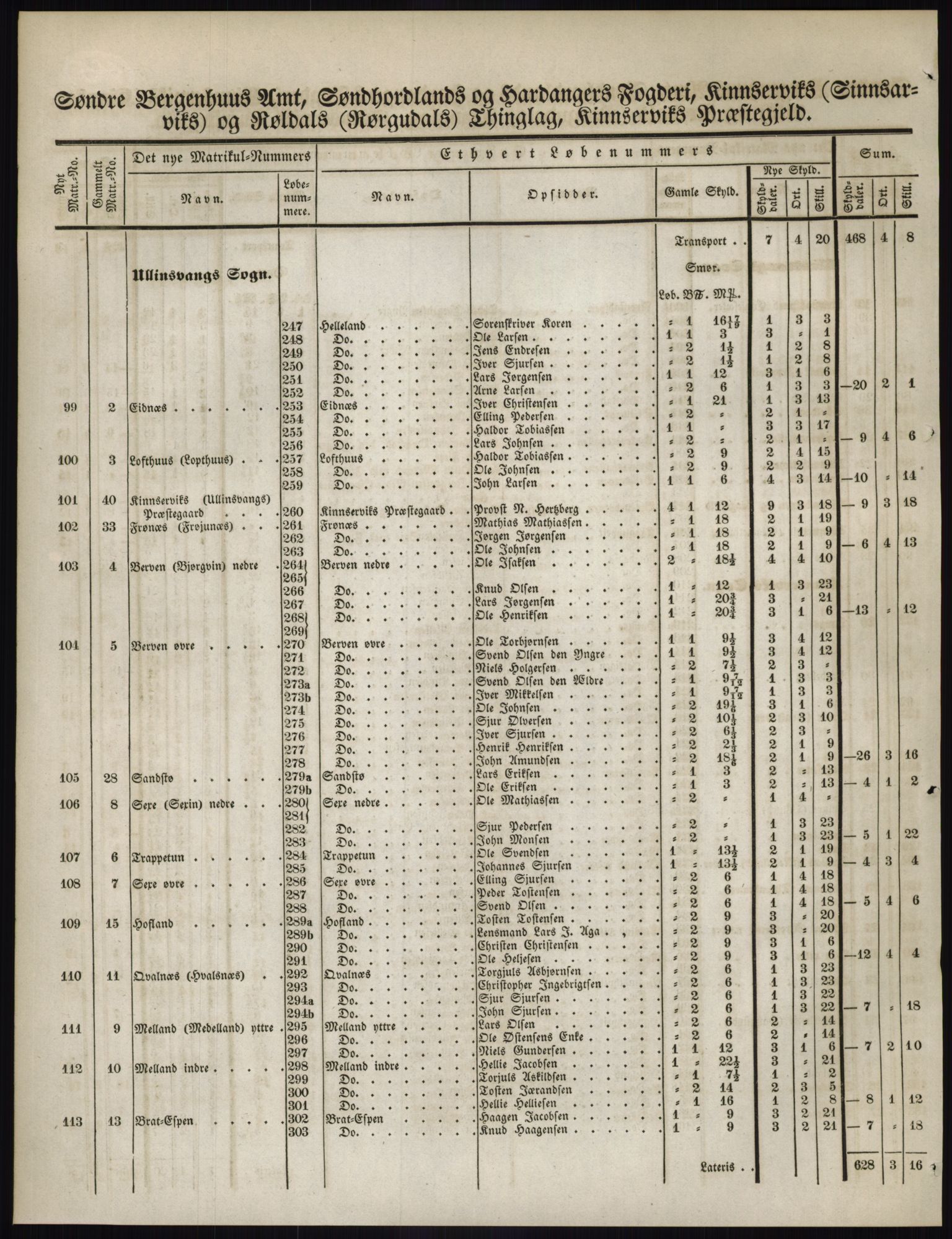 Andre publikasjoner, PUBL/PUBL-999/0002/0011: Bind 11 - Søndre Bergenhus amt: Sunnhordland og Hardanger fogderi, Stamhuset Rosendals gods og Lyse klosters gods, 1838, p. 78