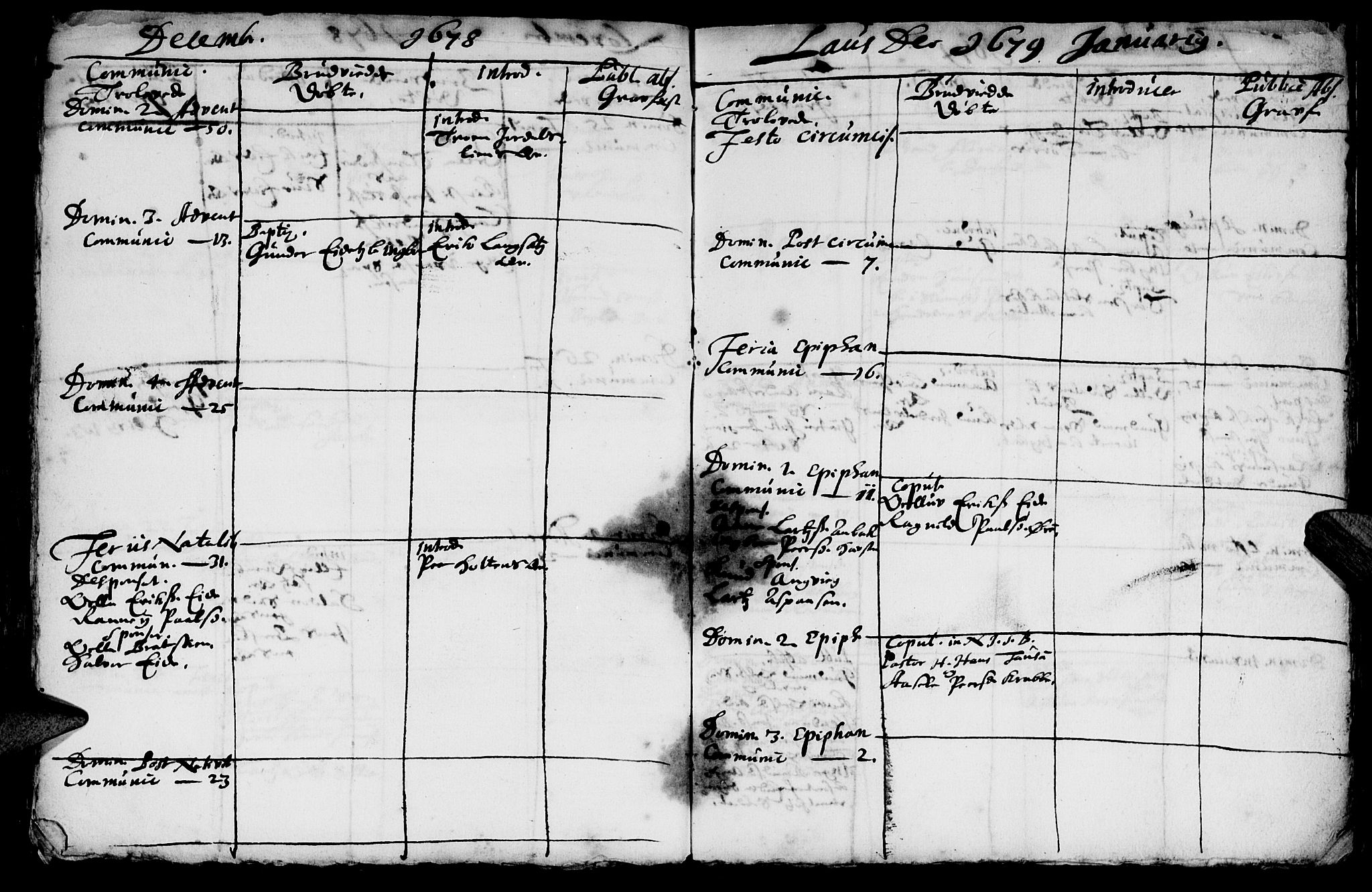 Ministerialprotokoller, klokkerbøker og fødselsregistre - Møre og Romsdal, AV/SAT-A-1454/586/L0975: Parish register (official) no. 586A01, 1645-1681