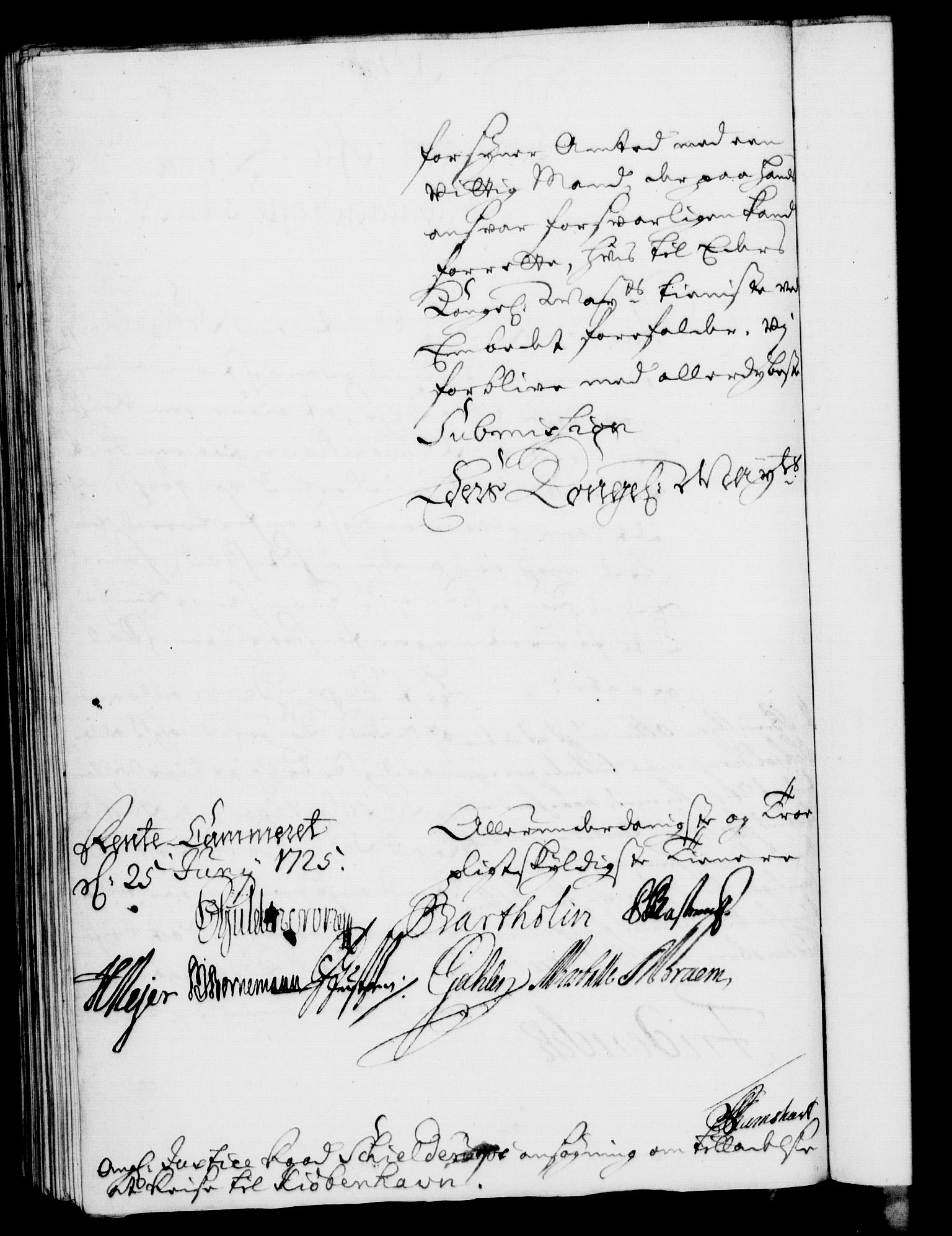 Rentekammeret, Kammerkanselliet, RA/EA-3111/G/Gf/Gfa/L0008: Norsk relasjons- og resolusjonsprotokoll (merket RK 52.8), 1725, p. 578