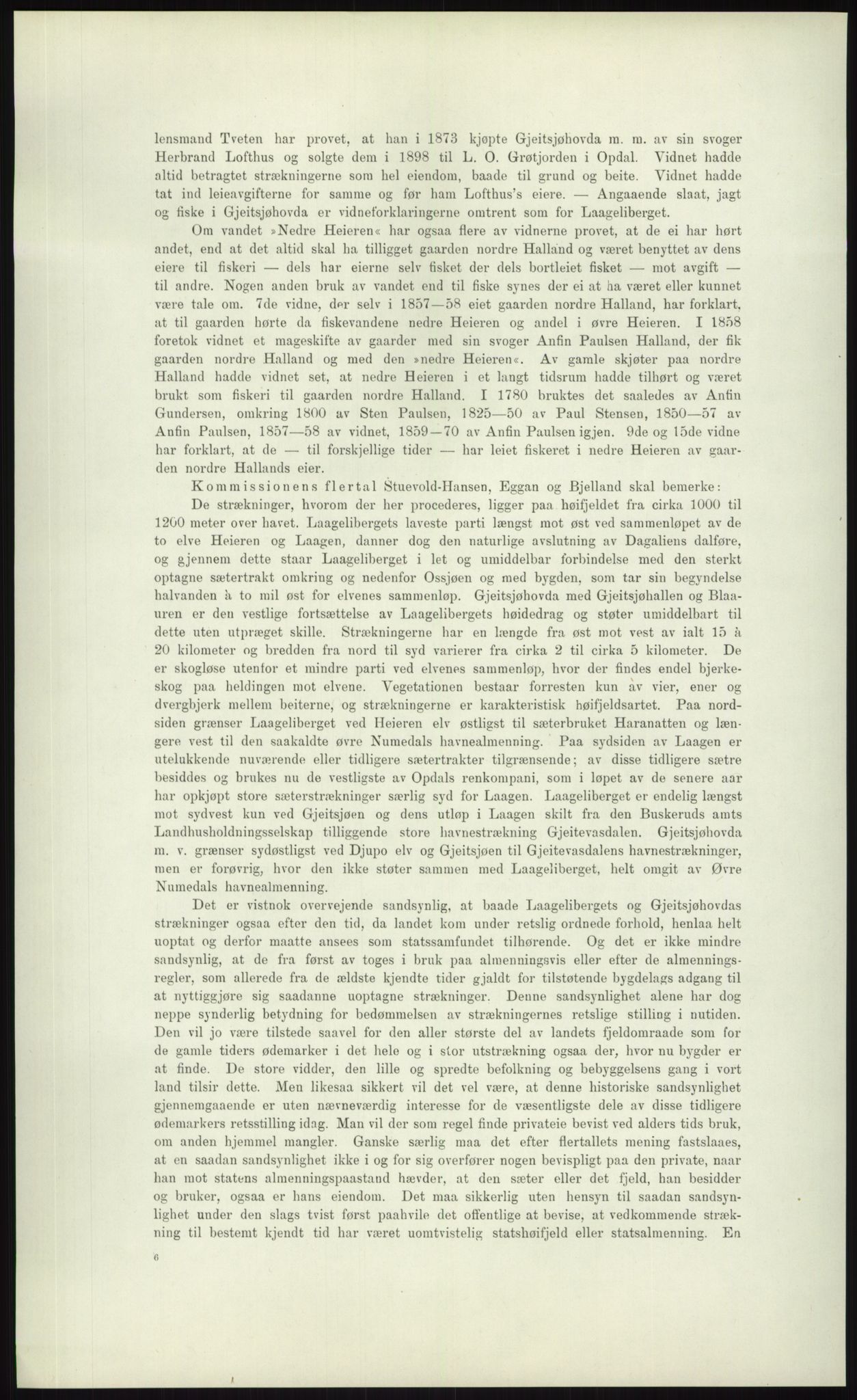 Høyfjellskommisjonen, AV/RA-S-1546/X/Xa/L0001: Nr. 1-33, 1909-1953, p. 899