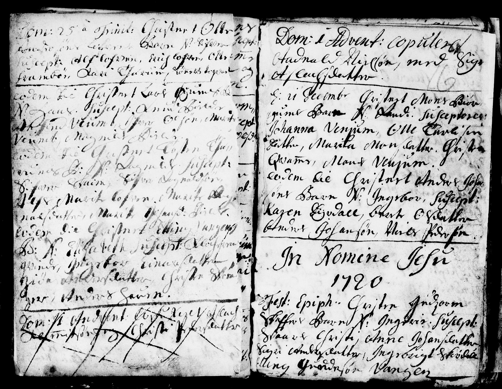 Aurland sokneprestembete, SAB/A-99937/H/Ha/Haa/L0001: Parish register (official) no. A 1, 1716-1734, p. 16
