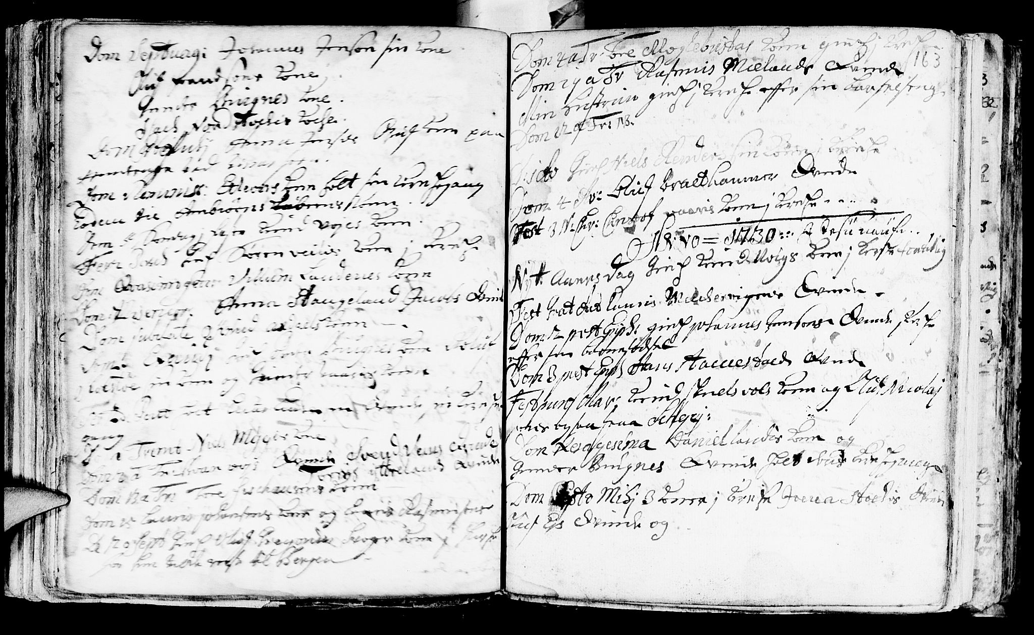 Avaldsnes sokneprestkontor, AV/SAST-A -101851/H/Ha/Haa/L0001: Parish register (official) no. A 1, 1711-1764, p. 163