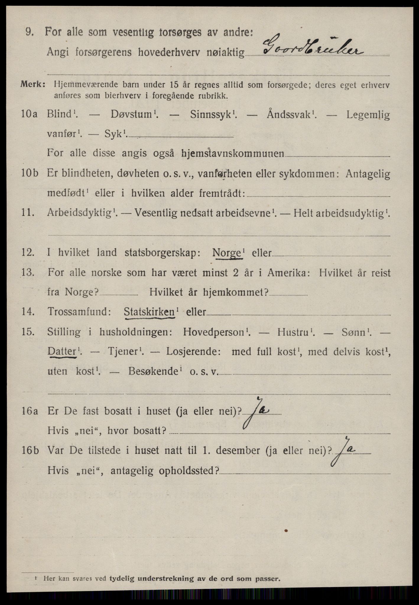 SAT, 1920 census for Skodje, 1920, p. 1112