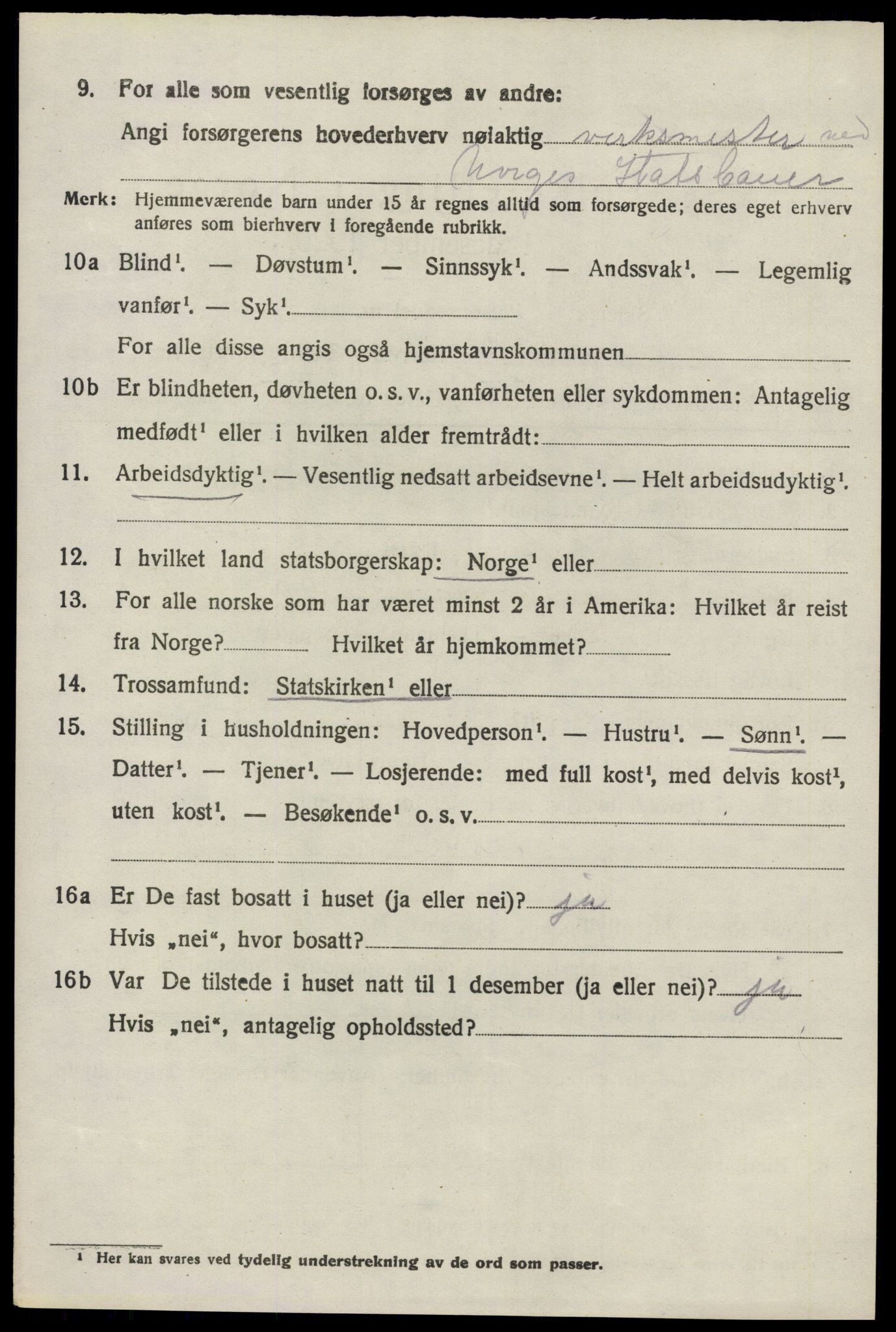 SAO, 1920 census for Kråkstad, 1920, p. 5412