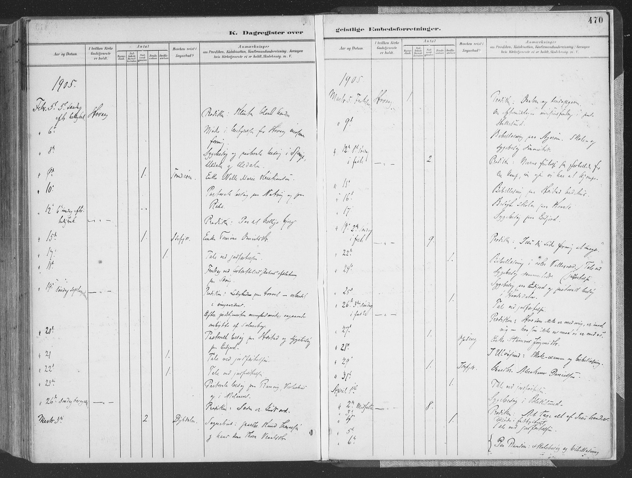 Høvåg sokneprestkontor, AV/SAK-1111-0025/F/Fa/L0006: Parish register (official) no. A 6, 1894-1923, p. 470