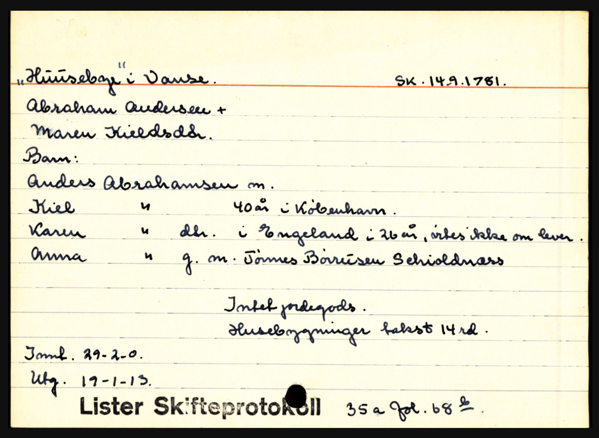 Lister sorenskriveri, AV/SAK-1221-0003/H, p. 16987