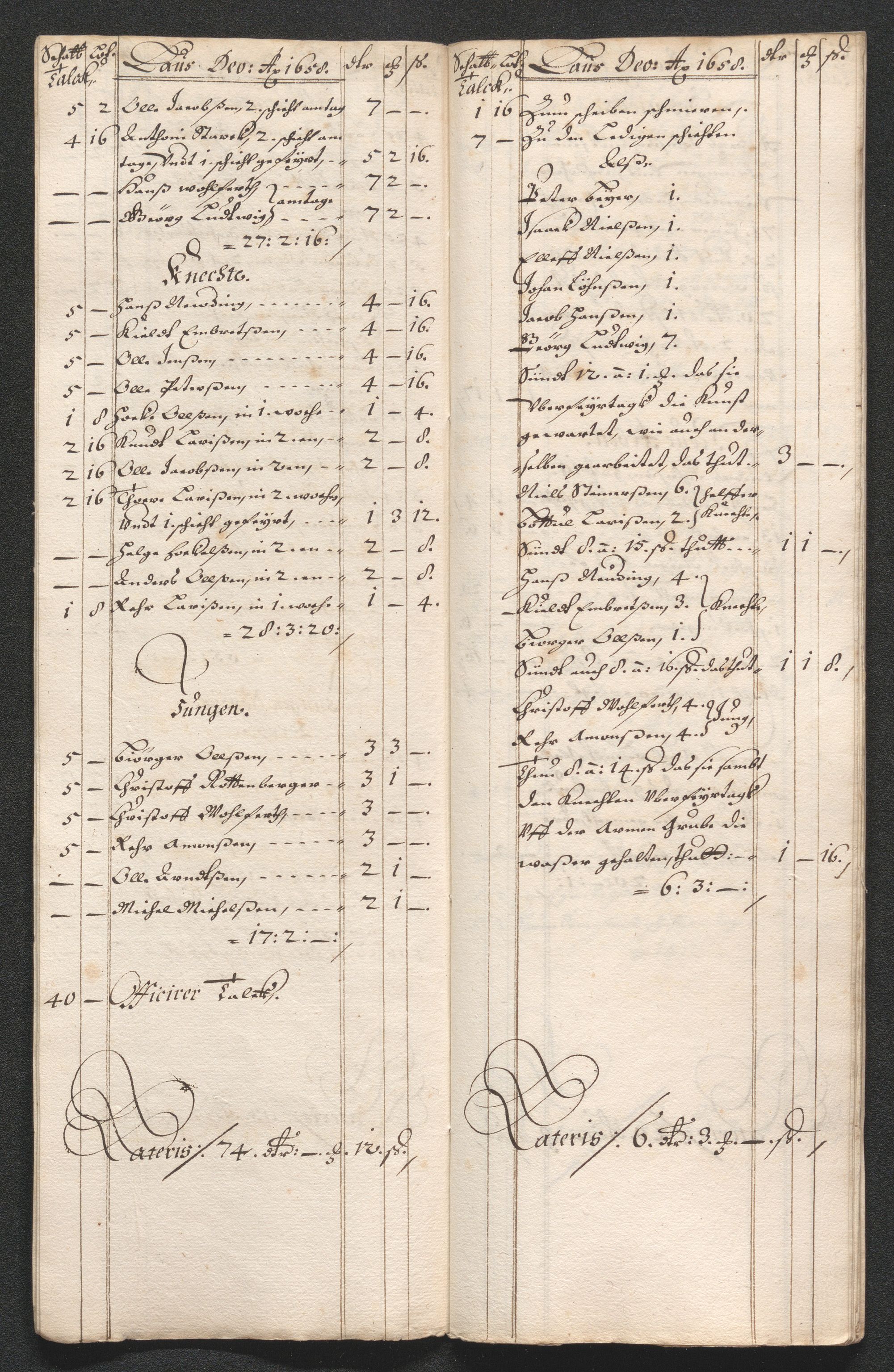 Kongsberg Sølvverk 1623-1816, SAKO/EA-3135/001/D/Dc/Dcd/L0033: Utgiftsregnskap for gruver m.m. , 1658, p. 392