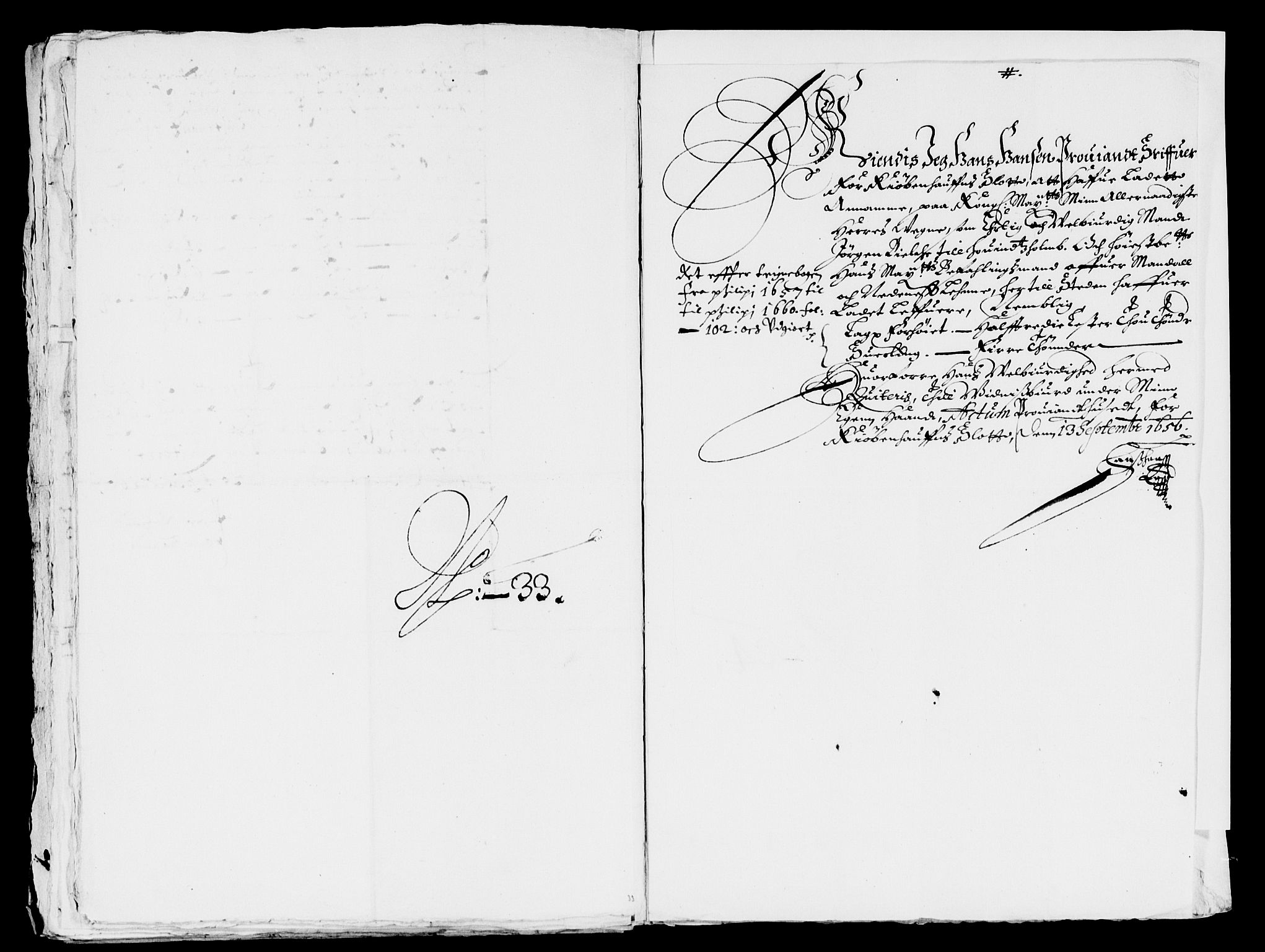 Rentekammeret inntil 1814, Reviderte regnskaper, Lensregnskaper, AV/RA-EA-5023/R/Rb/Rbq/L0044: Nedenes len. Mandals len. Råbyggelag., 1655-1657