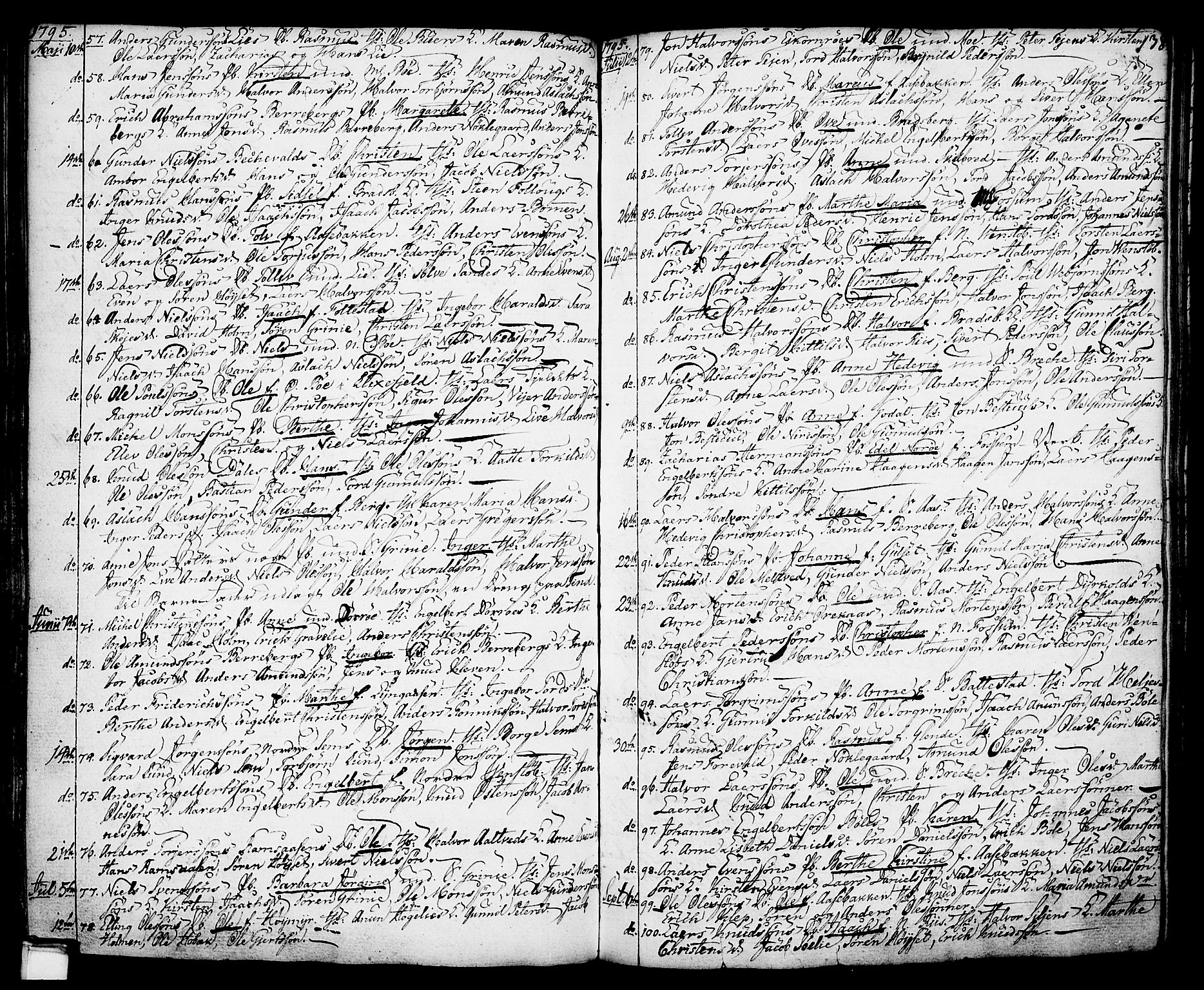 Gjerpen kirkebøker, AV/SAKO-A-265/F/Fa/L0002: Parish register (official) no. I 2, 1747-1795, p. 138