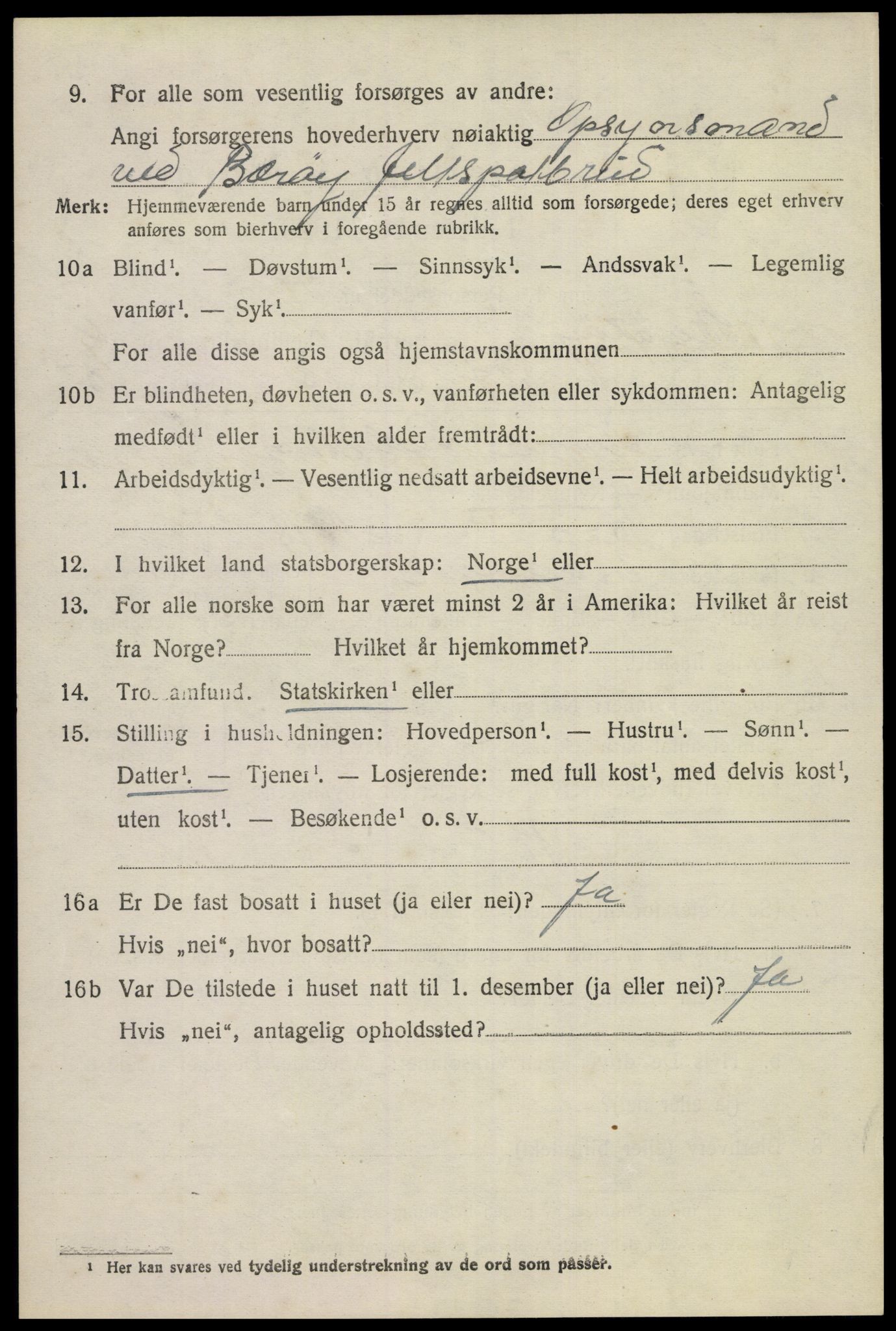 SAKO, 1920 census for Skåtøy, 1920, p. 7619