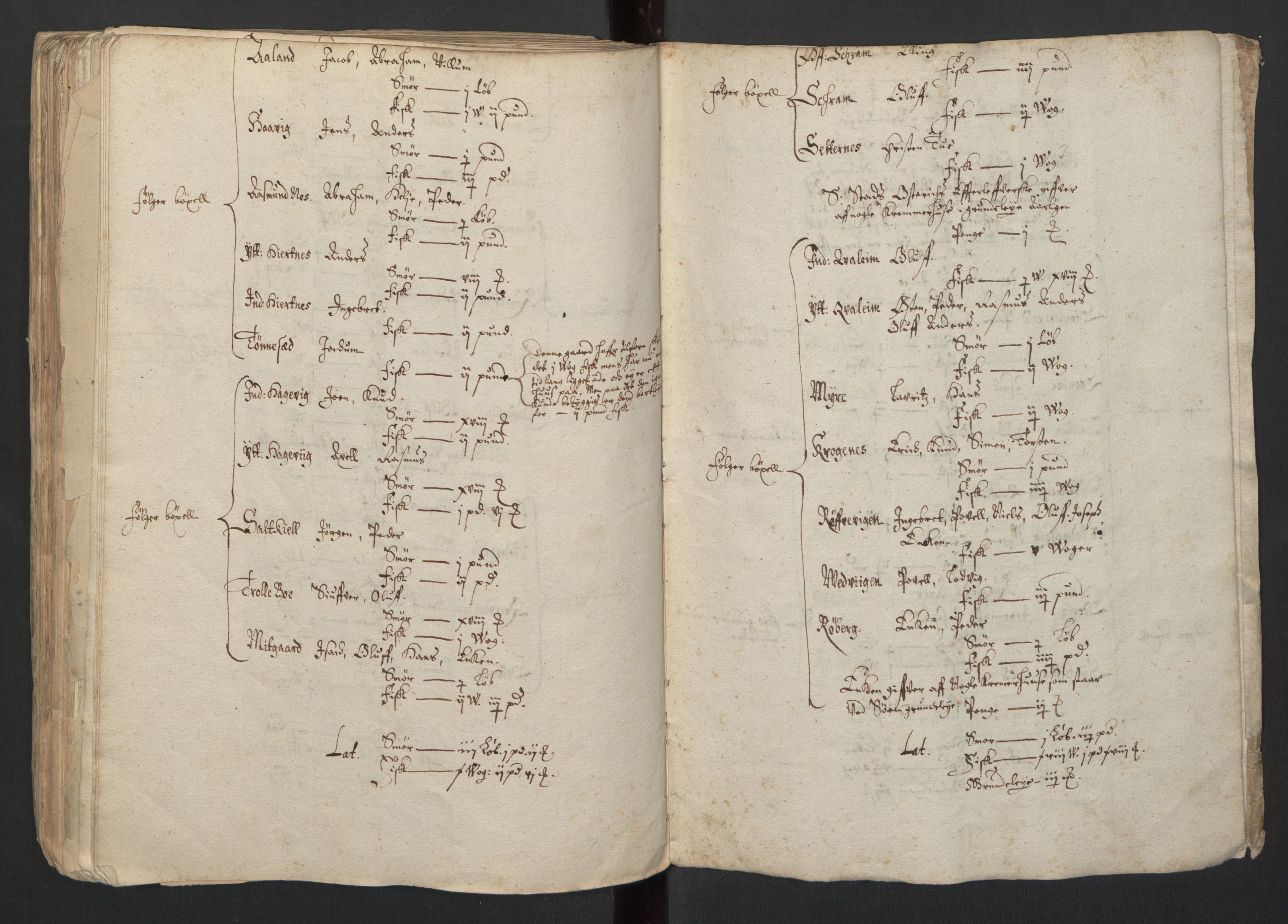 Rentekammeret inntil 1814, Realistisk ordnet avdeling, AV/RA-EA-4070/L/L0026/0001: Bergen lagdømme: / Jordebok over det benefiserte gods, 1661