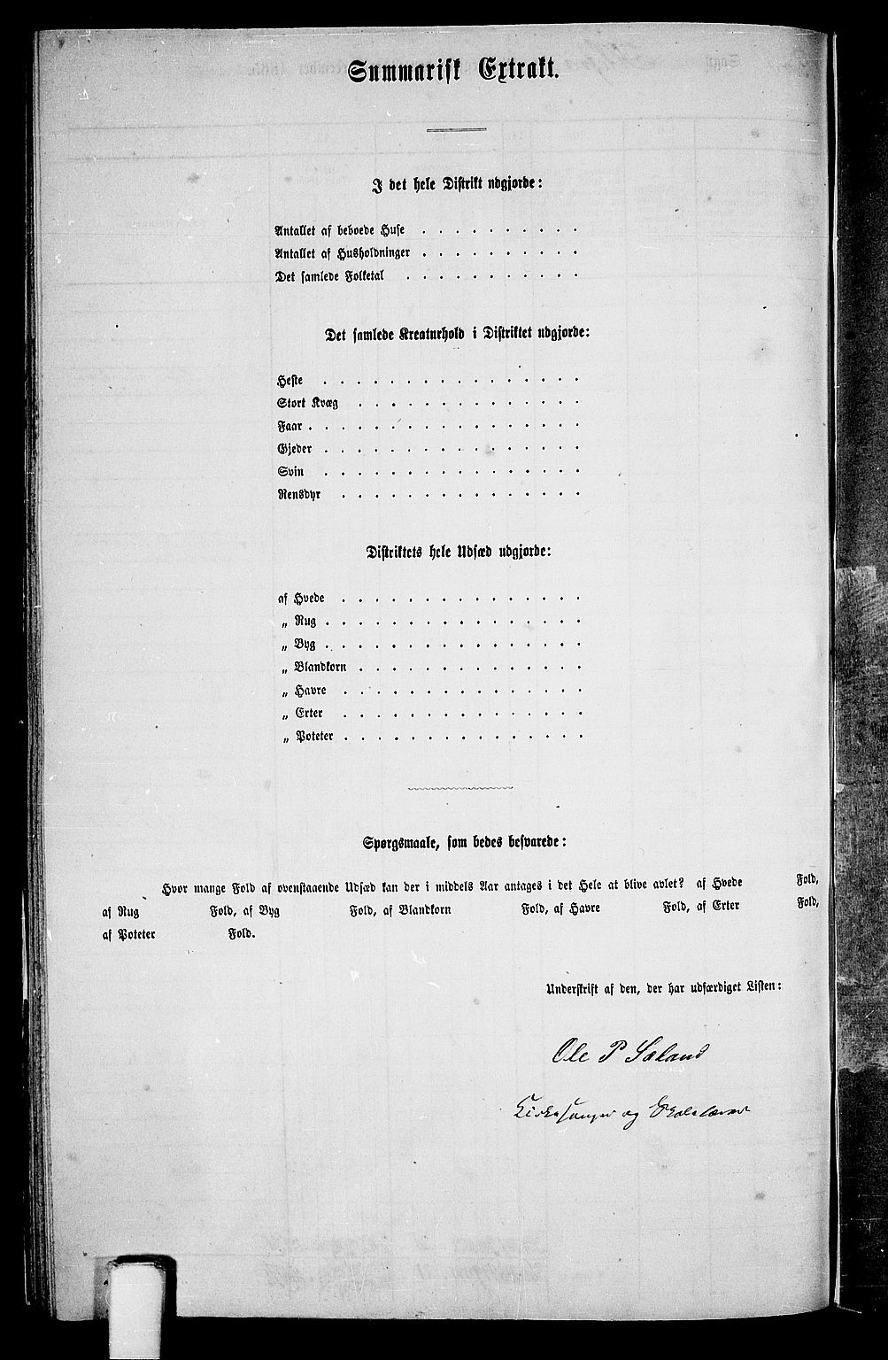 RA, 1865 census for Klepp, 1865, p. 90