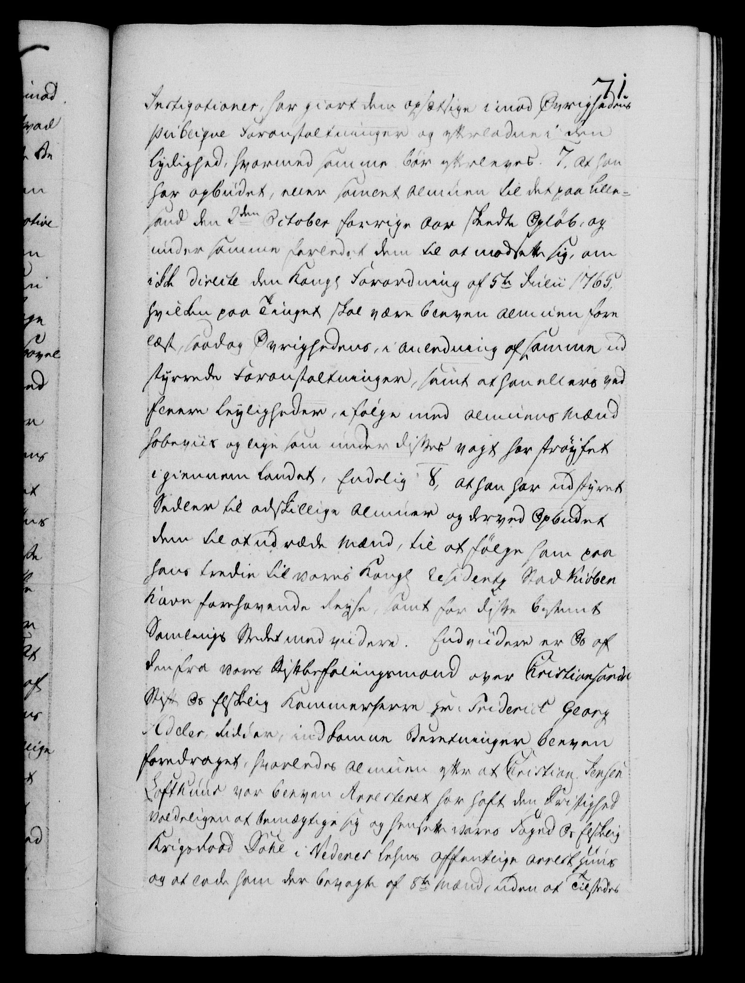 Danske Kanselli 1572-1799, AV/RA-EA-3023/F/Fc/Fca/Fcab/L0044: Norske tegnelser, 1787-1791, p. 71a