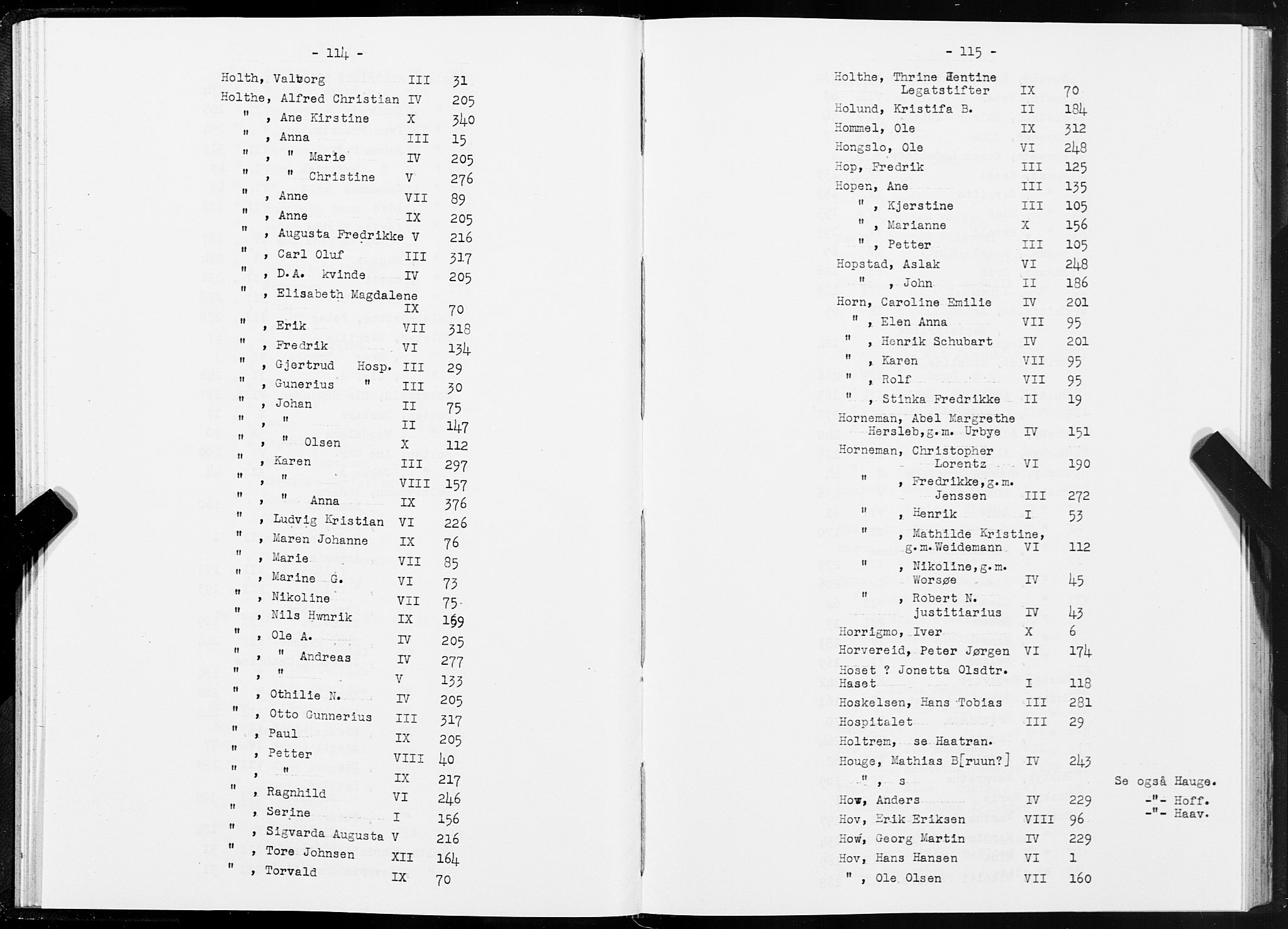 SAT, 1875 census for 1601 Trondheim, 1875, p. 114-115