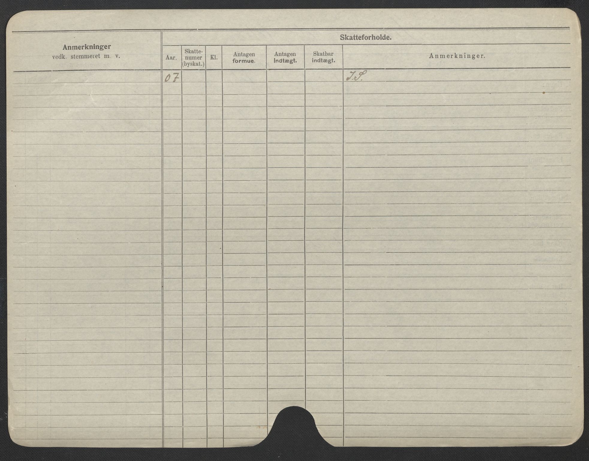 Oslo folkeregister, Registerkort, AV/SAO-A-11715/F/Fa/Fac/L0022: Kvinner, 1906-1914, p. 1102b