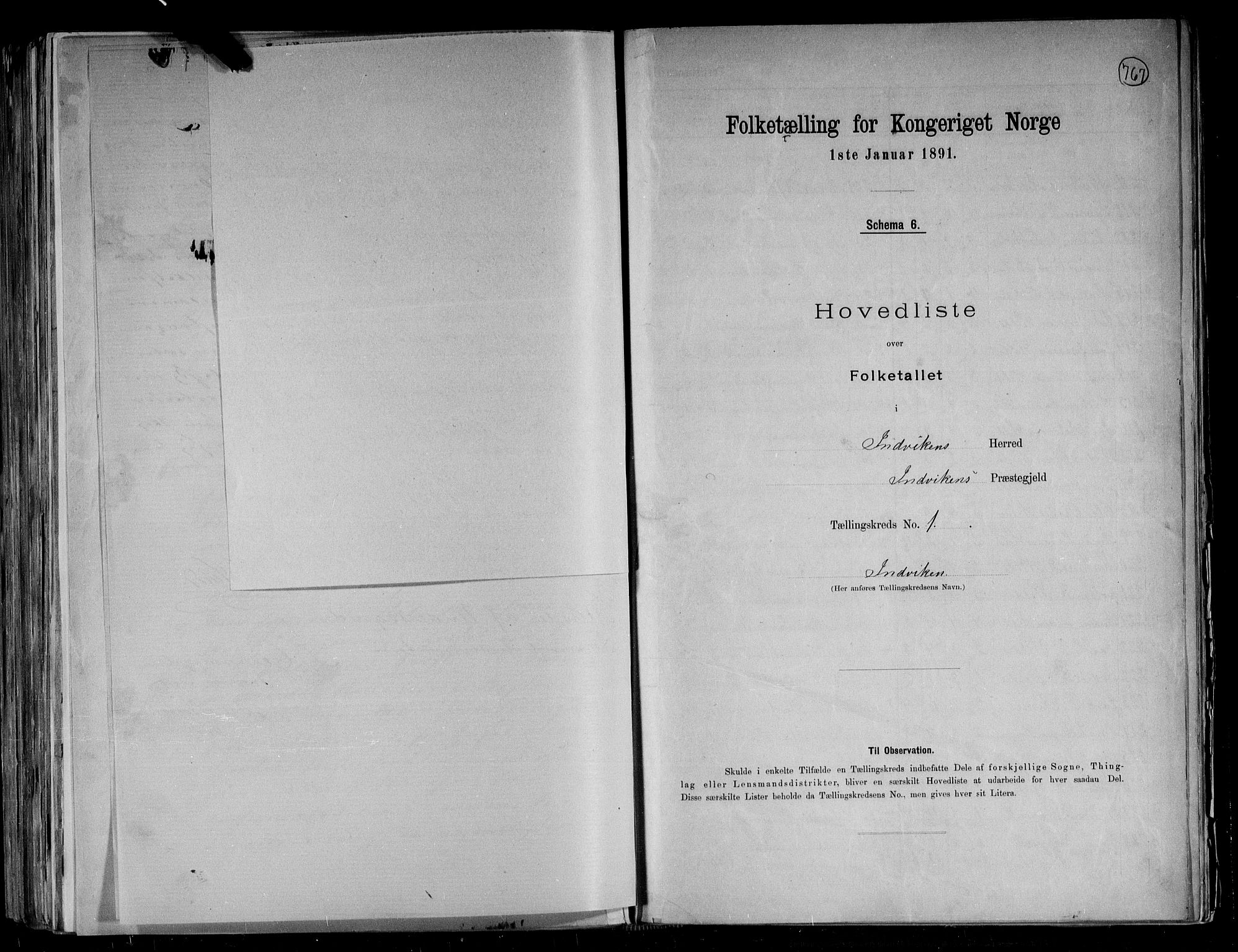 RA, 1891 census for 1447 Innvik, 1891, p. 10